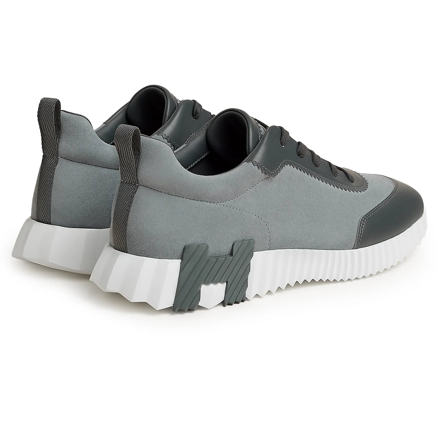 Baskets Hermès Bouncing Gris Orage — vue 4