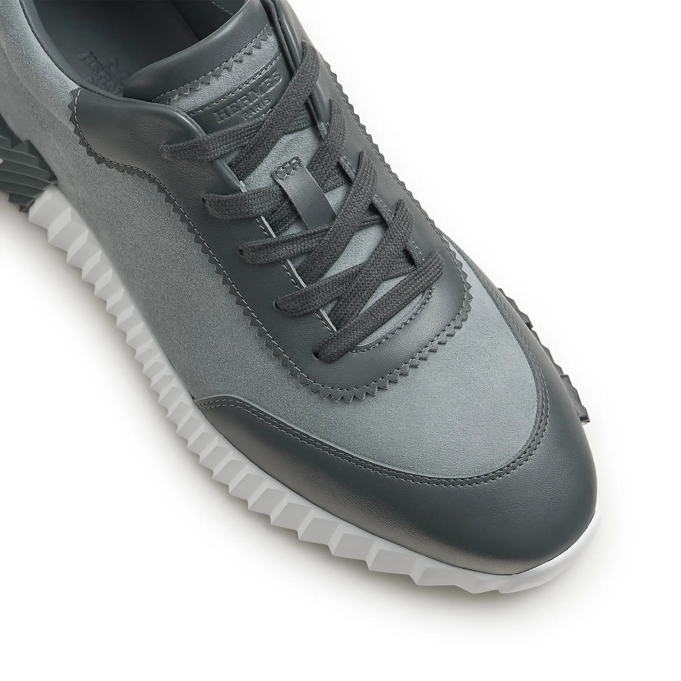 Baskets Hermès Bouncing Gris Orage — vue 3