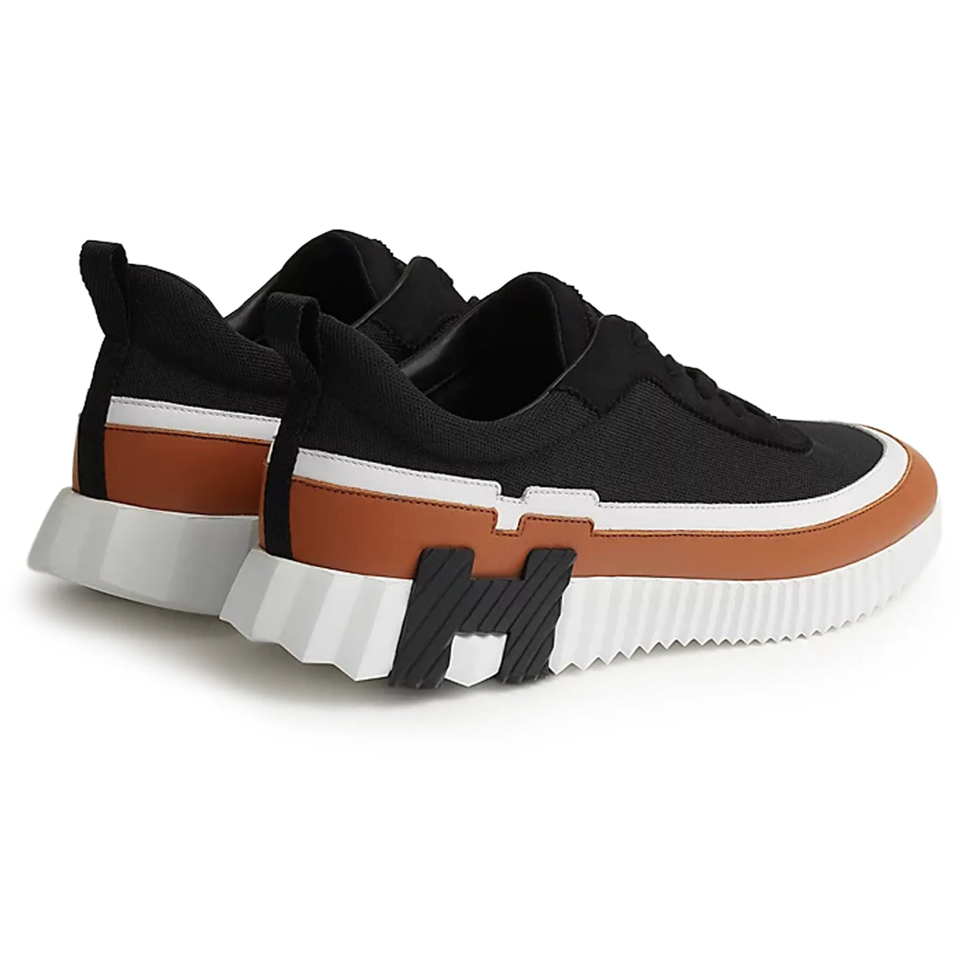 Baskets Hermès Bouncing Multicolore Noir — vue 2