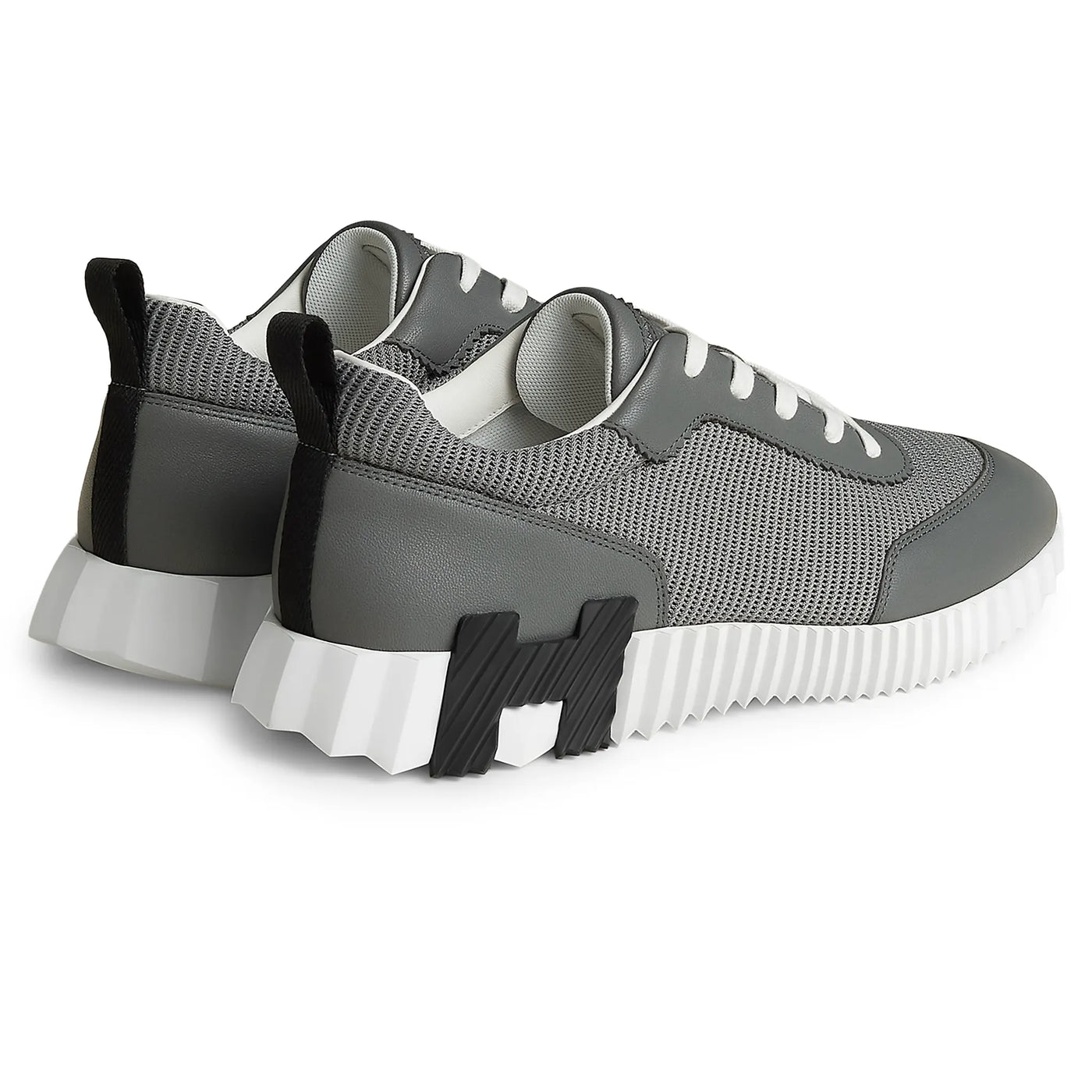 Baskets Hermès Bouncing Osmium Gris — vue 2