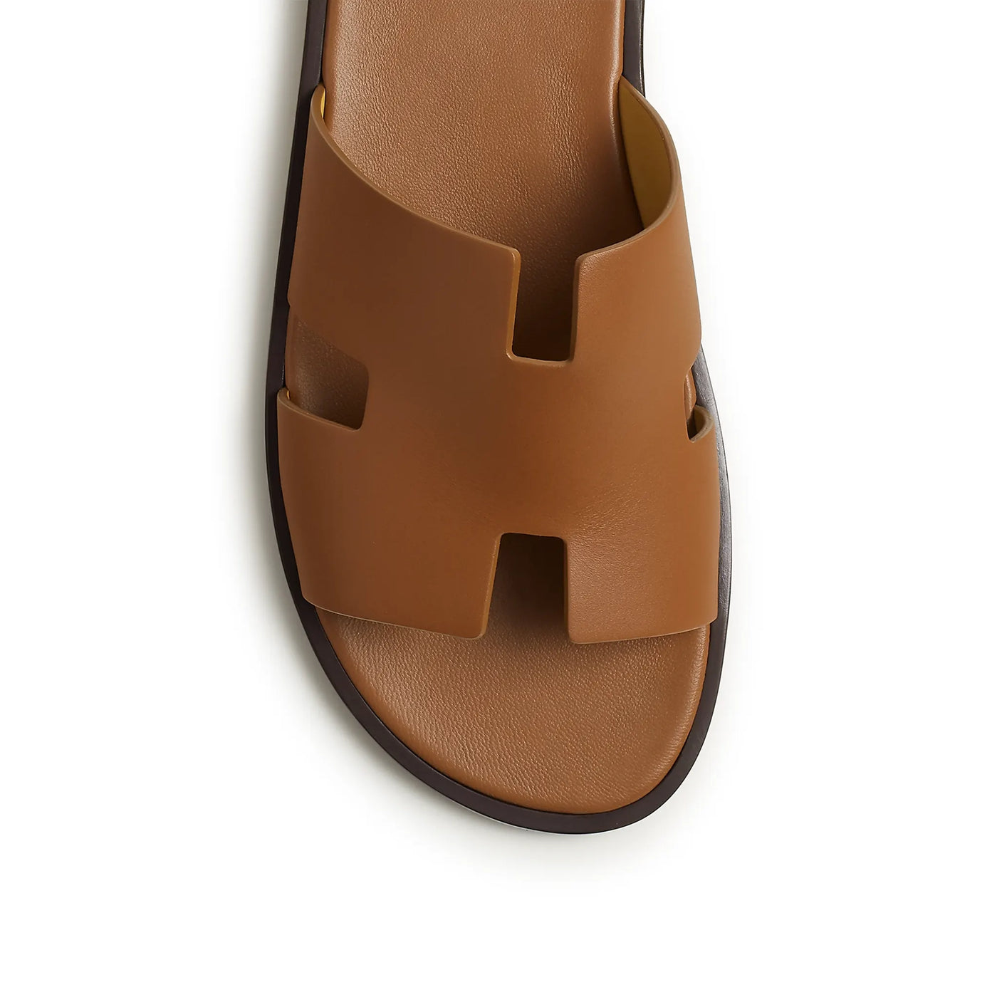 Sandales Hermès Izmir Or — vue 3