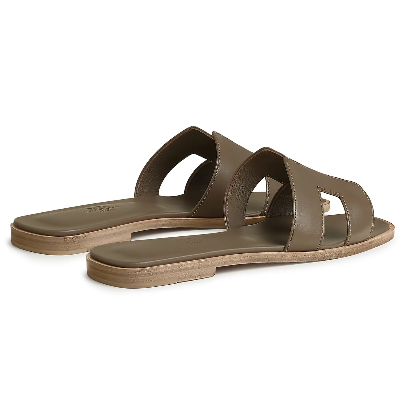 Sandales Hermès Oran Étoupe — vue 3