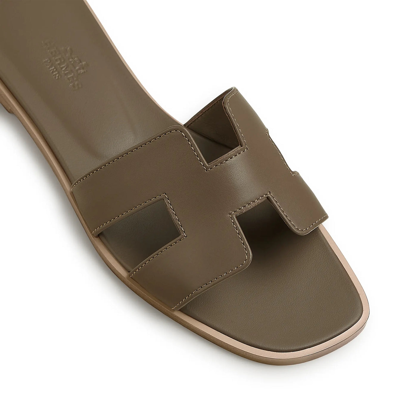 Sandales Hermès Oran Étoupe — vue 4