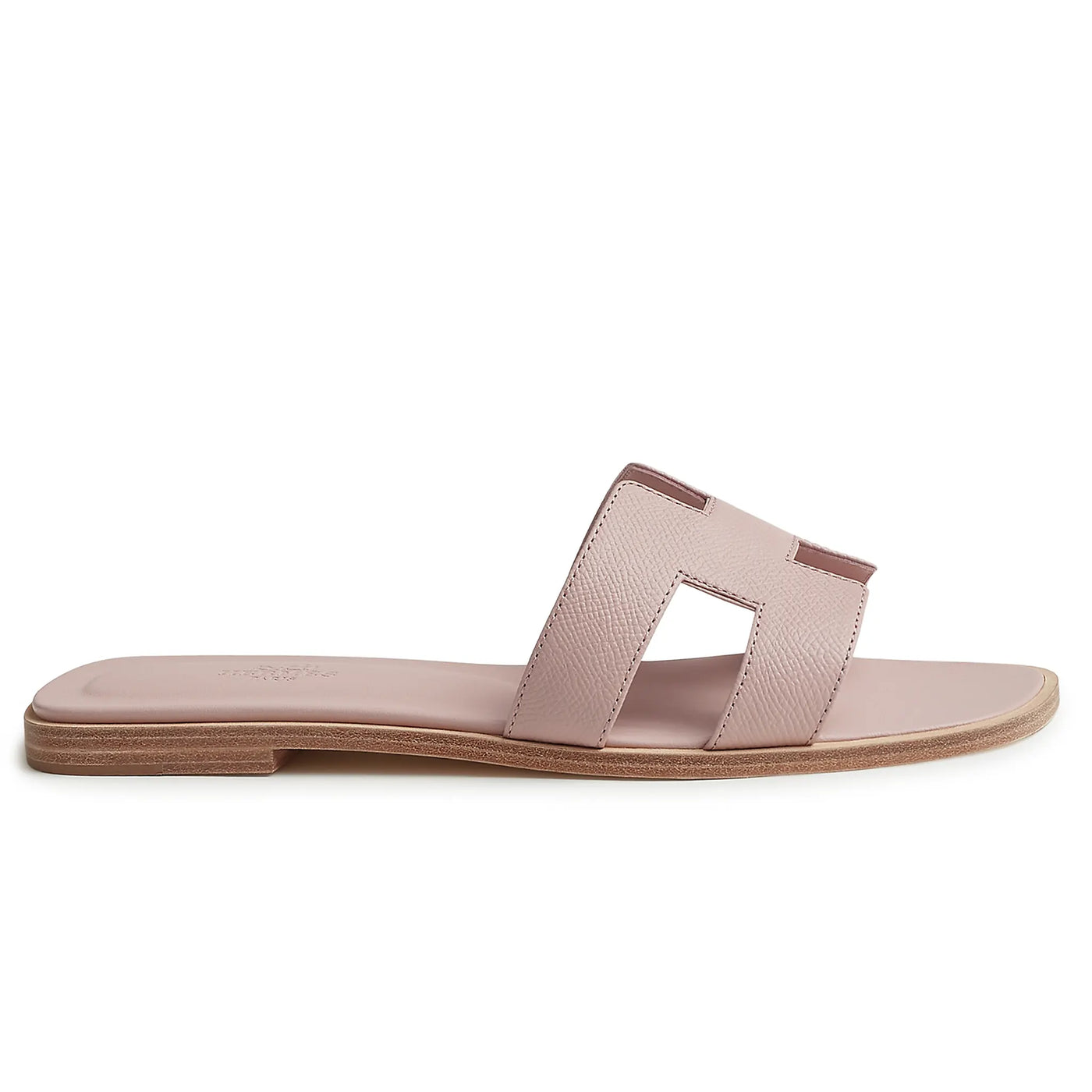 Sandales Hermès Oran Rose Porcelaine