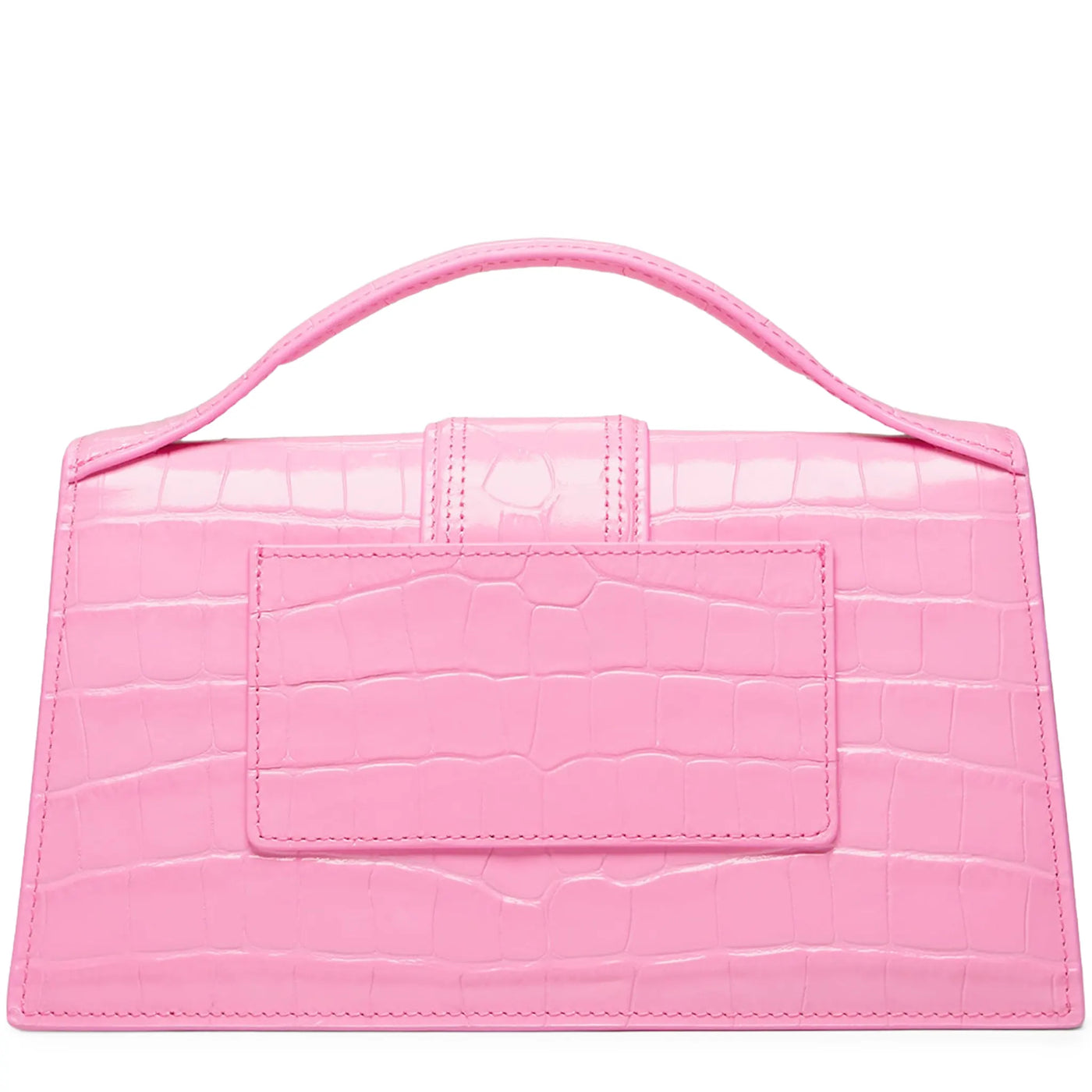 Sac à bandoulière Jacquemus Large Bambino Rose Crocodile Crossbody — vue 2