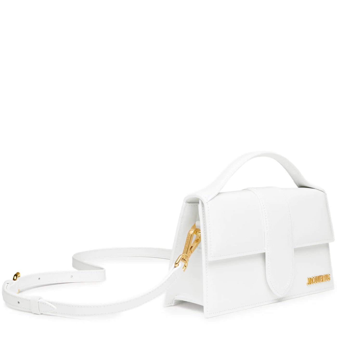 Sac à bandoulière Jacquemus Large Bambino Blanc Crossbody — vue 3