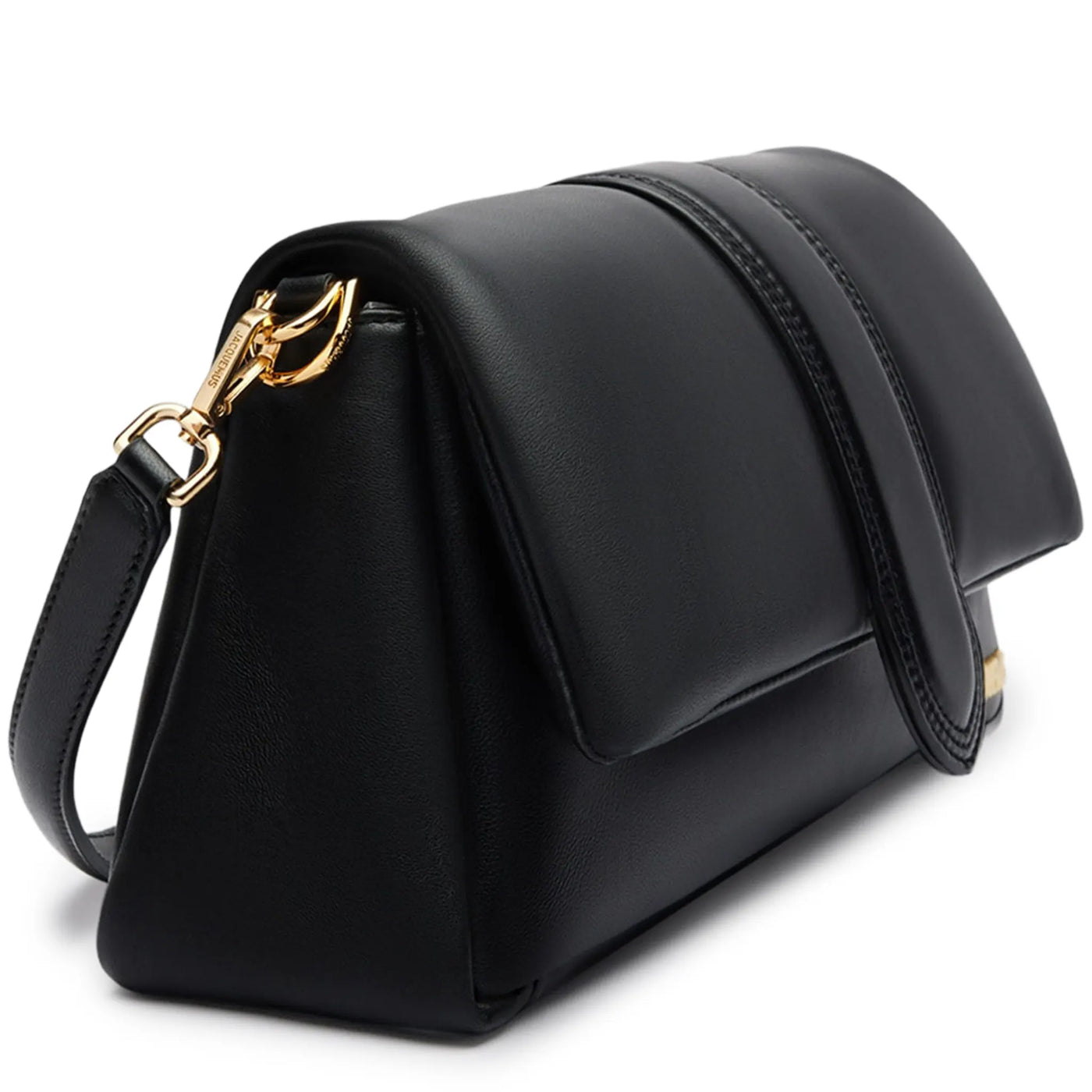 Sac à bandoulière Jacquemus le Bambimou Puffed Flap Noir Crossbody — vue 3
