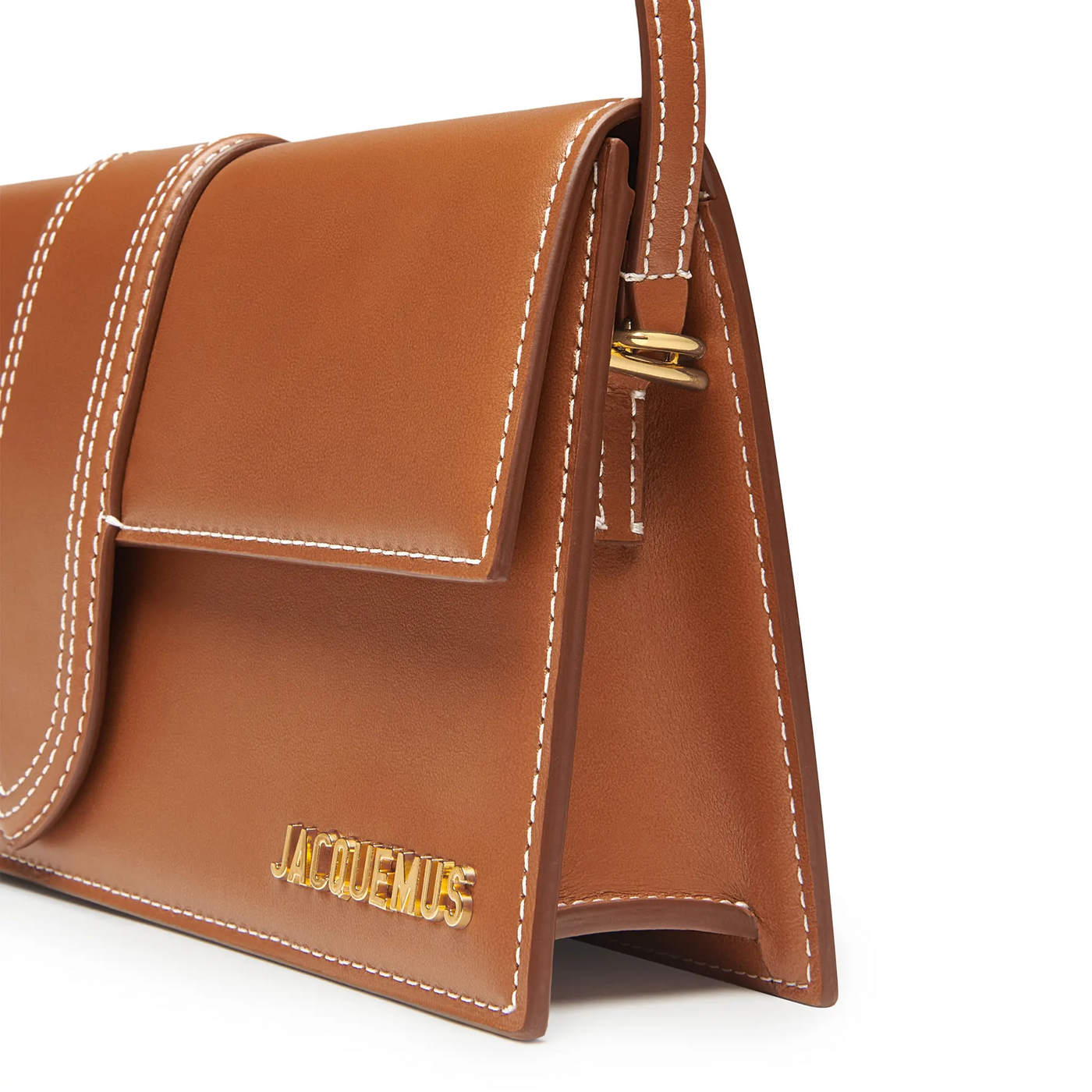 Sac à bandoulière Jacquemus le Bambino Long Flap Clair Marron Shoulder — vue 5