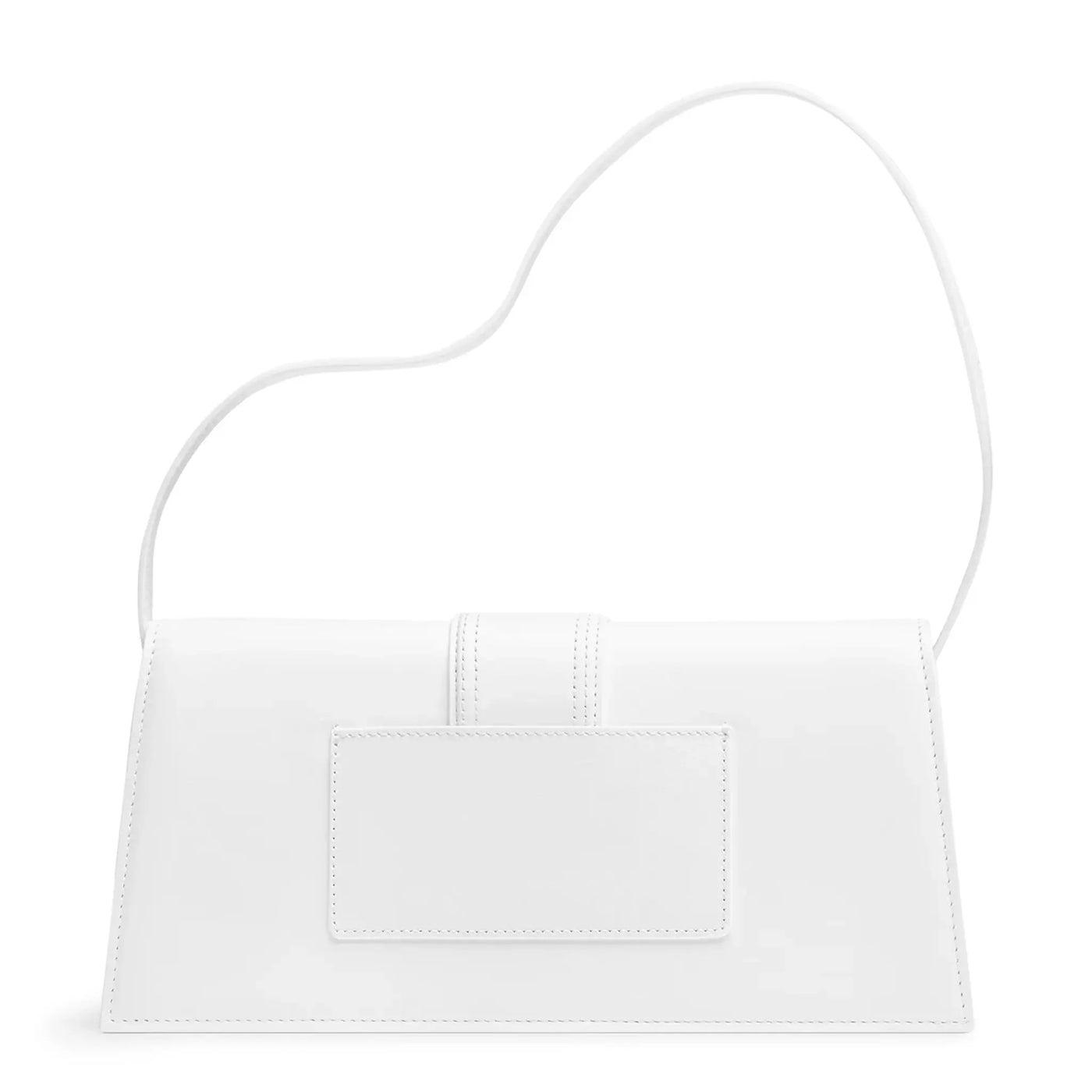 Sac à bandoulière Jacquemus le Bambino Long Flap Blanc Shoulder — vue 3