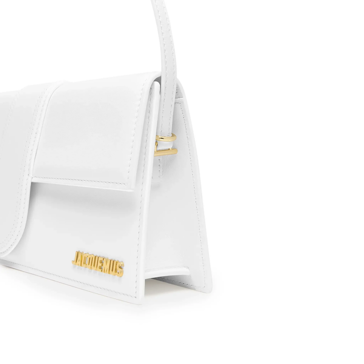 Sac à bandoulière Jacquemus le Bambino Long Flap Blanc Shoulder — vue 6