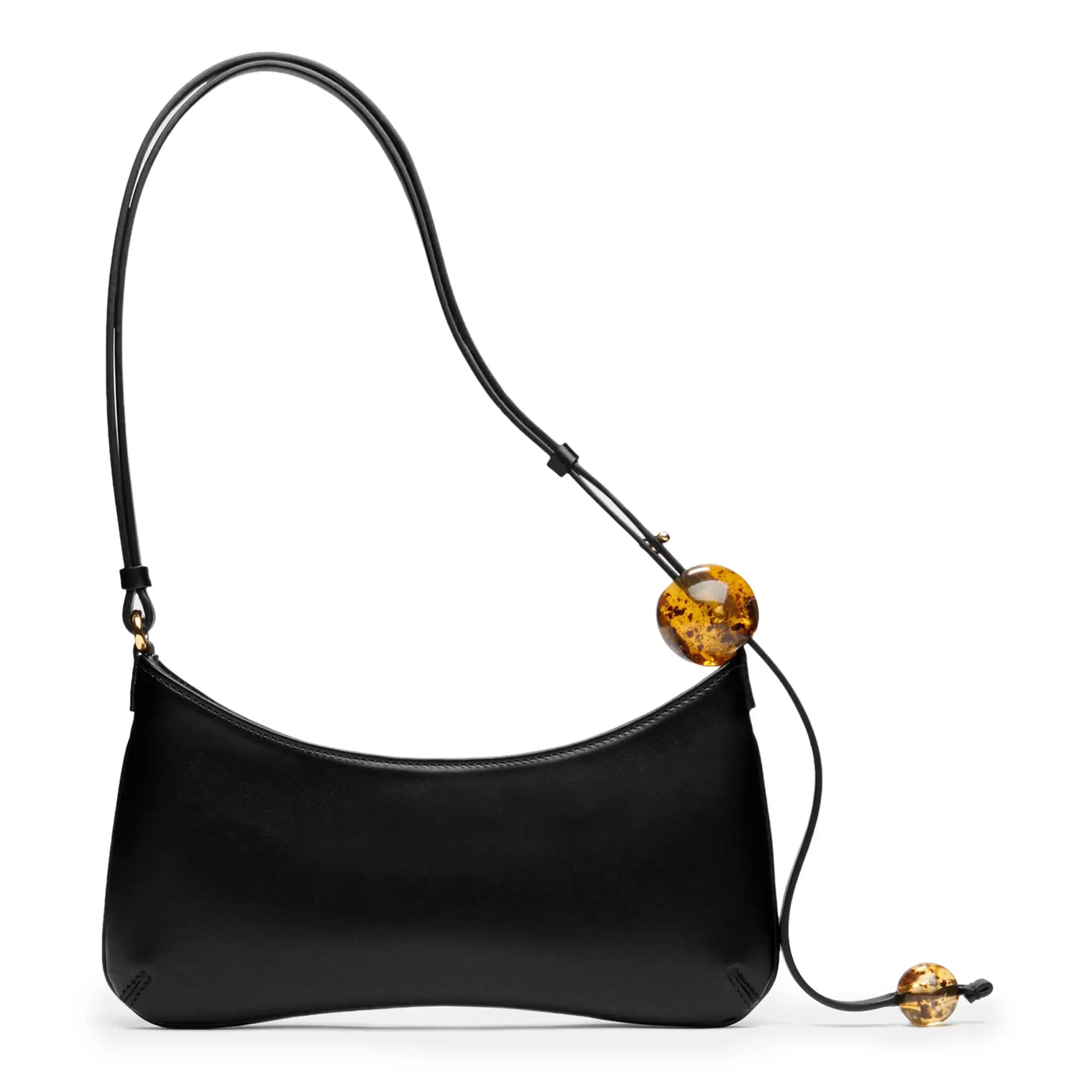 Sac à bandoulière Jacquemus le Bisou Perle Noir Shoulder — vue 2