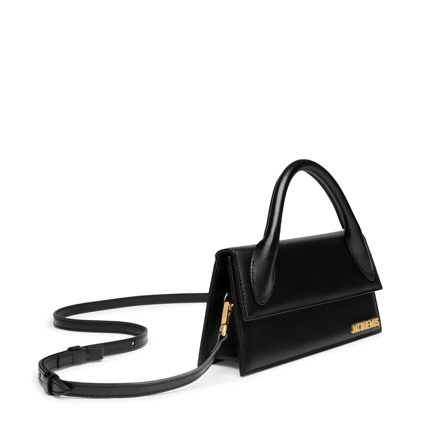 Sac à main Jacquemus le Chiquito Long Leather Noir — vue 4