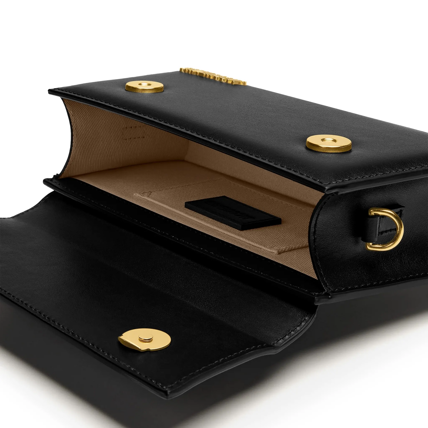 Sac à main Jacquemus le Chiquito Long Leather Noir — vue 5