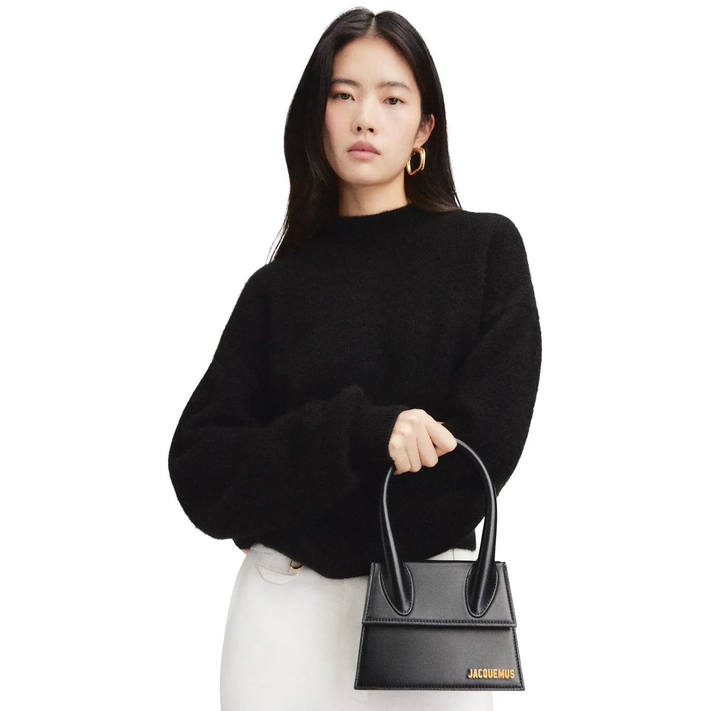 Sac à main Jacquemus le Chiquito Moyen Noir — vue 2