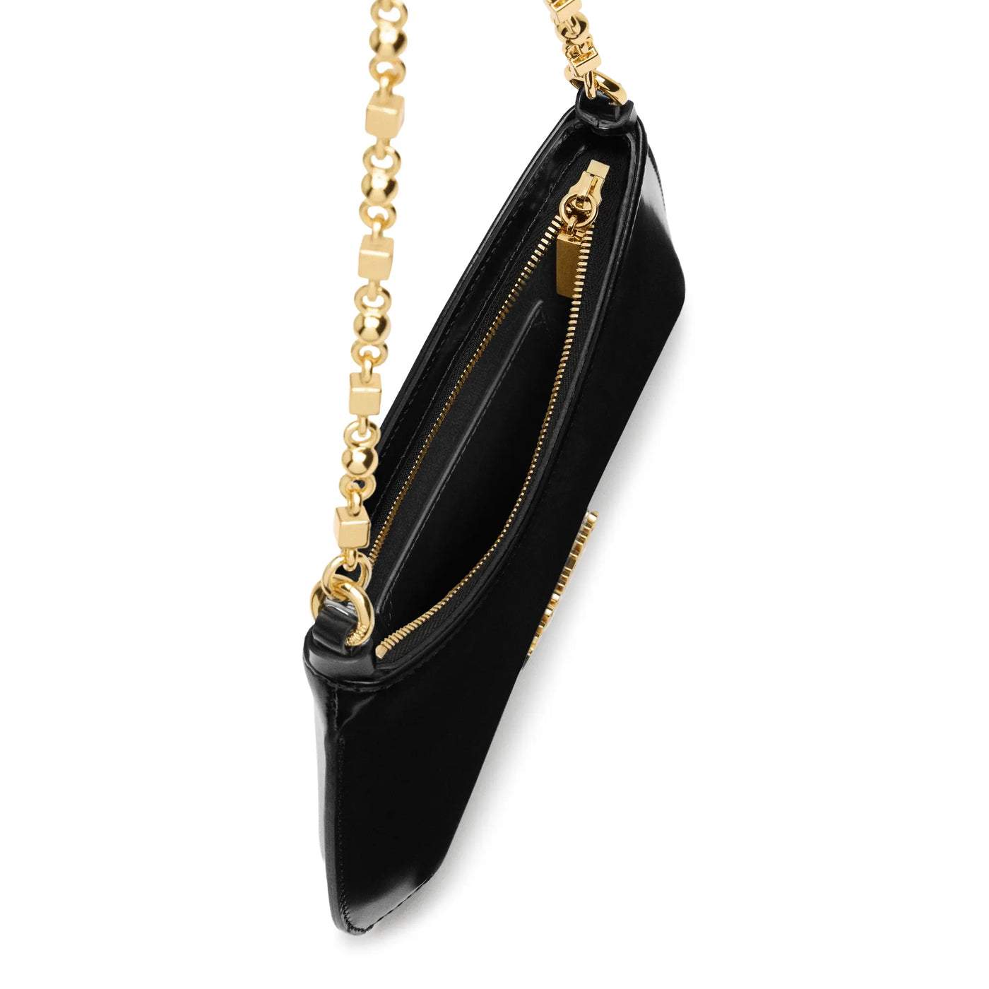 Sac à bandoulière Jacquemus the Bisou Chain Small Noir Shoulder — vue 6