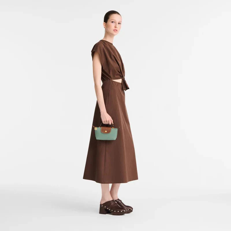 Pochette Longchamp le Pliage Original Céladon — vue 2