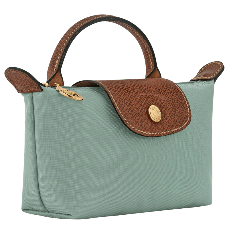 Pochette Longchamp le Pliage Original Céladon — vue 3