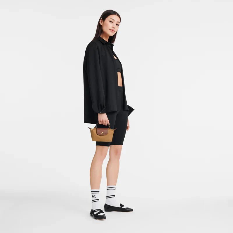 Pochette Longchamp le Pliage Original Chamois — vue 2