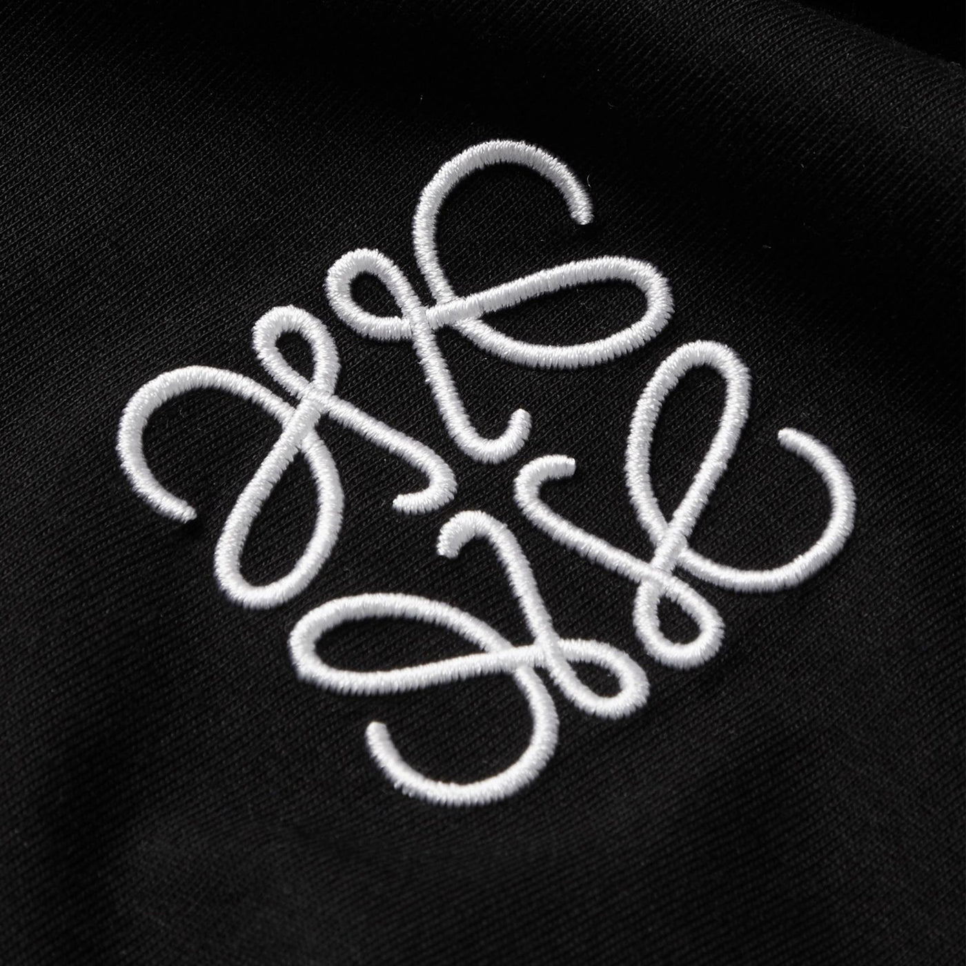 T-Shirt Loewe Anagram Chest Logo Noir T Shirt — vue 4