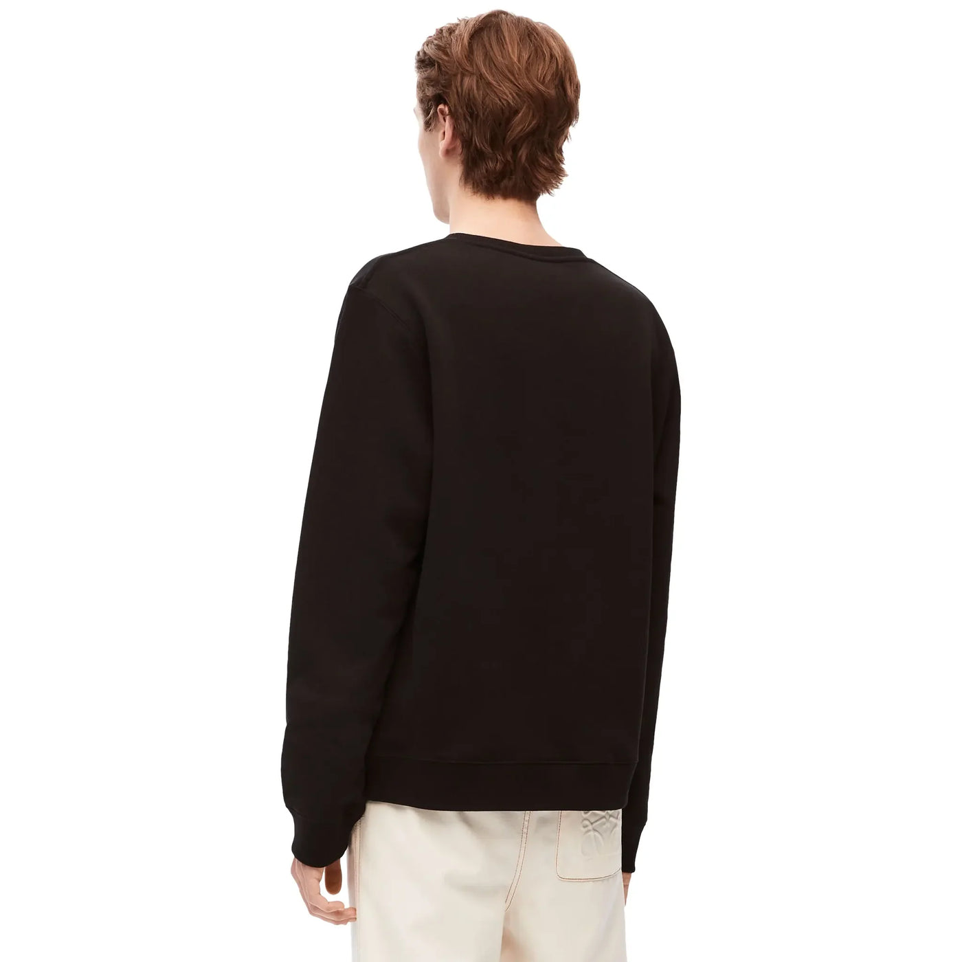 Sweat Loewe Anagram Cotton Noir — vue 2