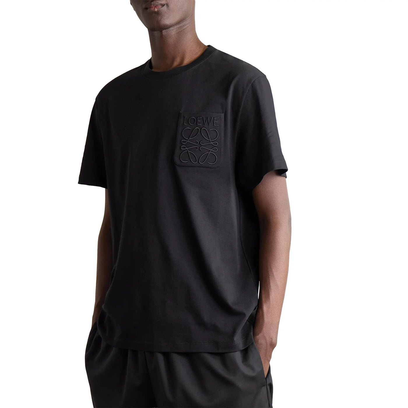 T-Shirt Loewe Relaxed Fit Noir T Shirt — vue 3
