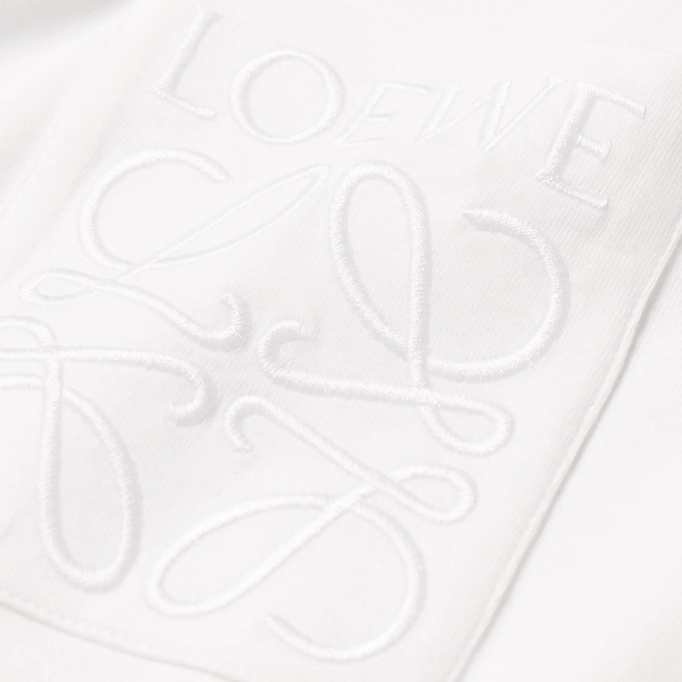 T-Shirt Loewe Relaxed Fit Blanc T Shirt — vue 5