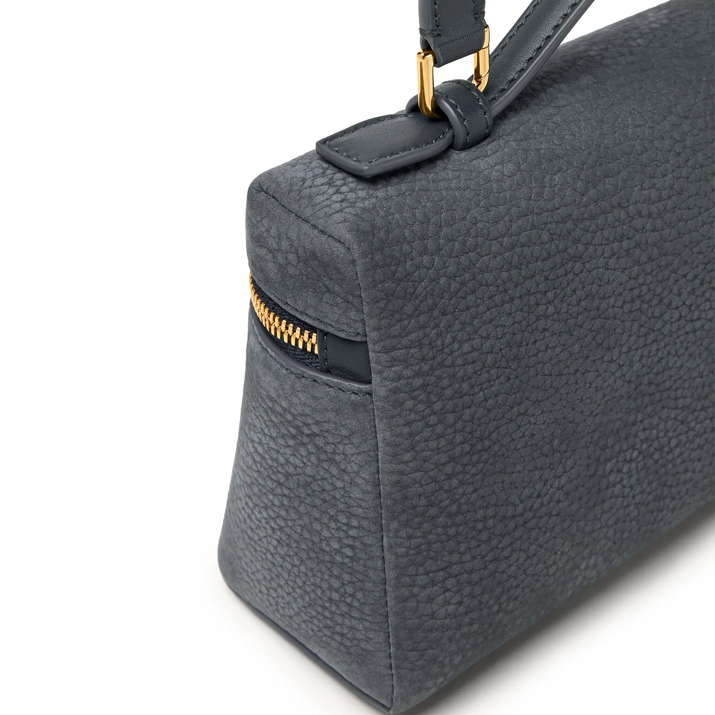 Sac à bandoulière Loro Piana Extra Pocket L19 Calfskin Bleu Vert Sun Or Shoulder — vue 7