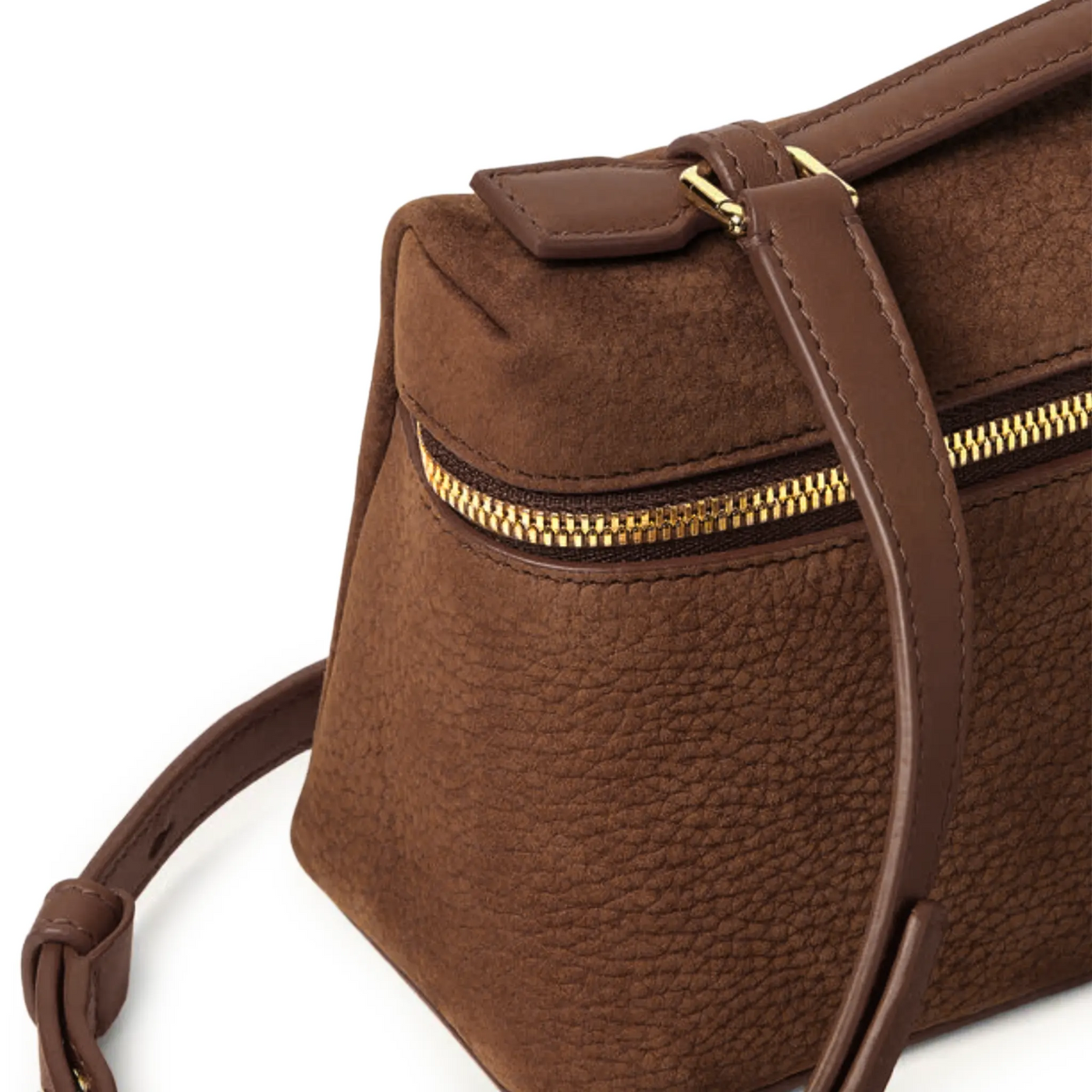 Sac à bandoulière Loro Piana Extra Pocket L19 Calfskin Marron Sun Or Shoulder — vue 5