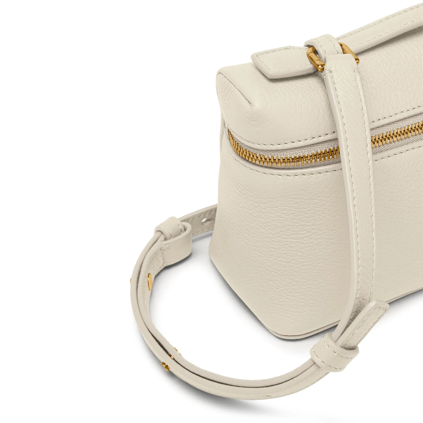 Sac à bandoulière Loro Piana Extra Pocket L19 Whisper Blanc Sun Or Shoulder — vue 4