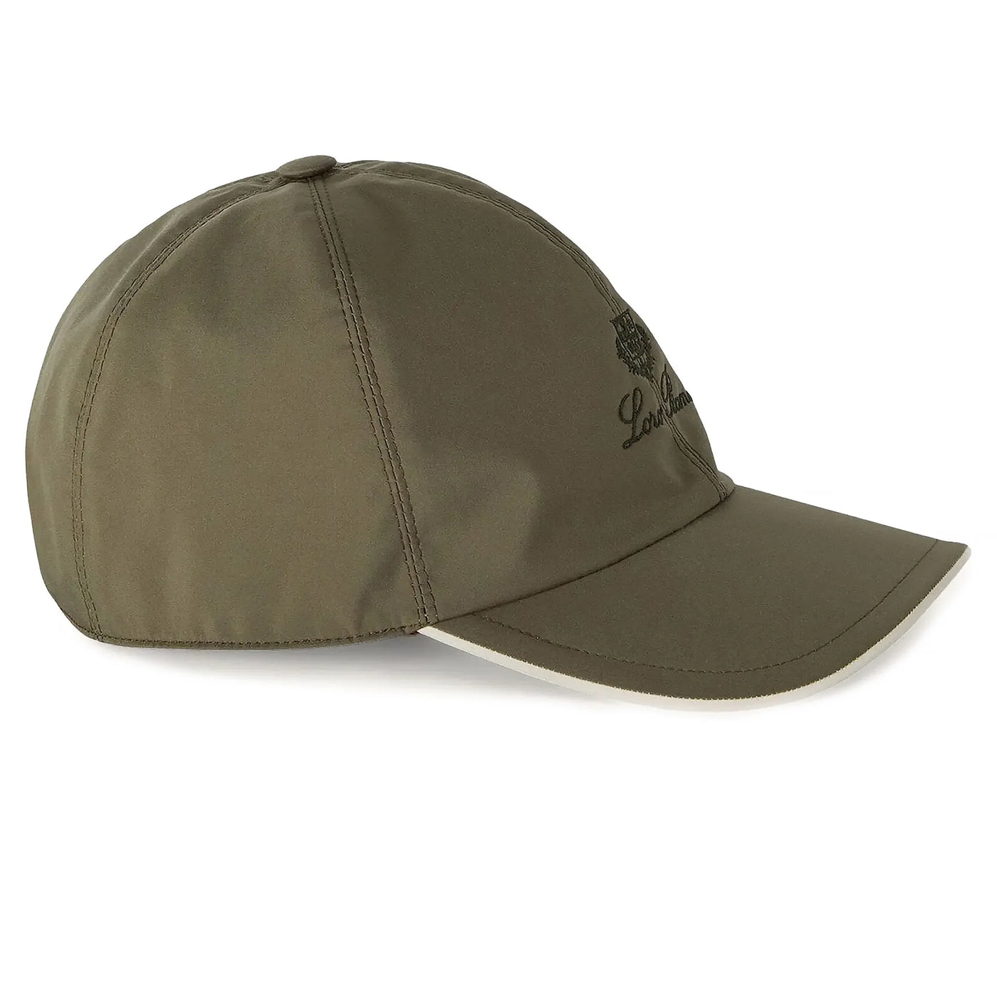 Casquette Loro Piana Microfibre Storm System Midnight Garden Ivoire Baseball