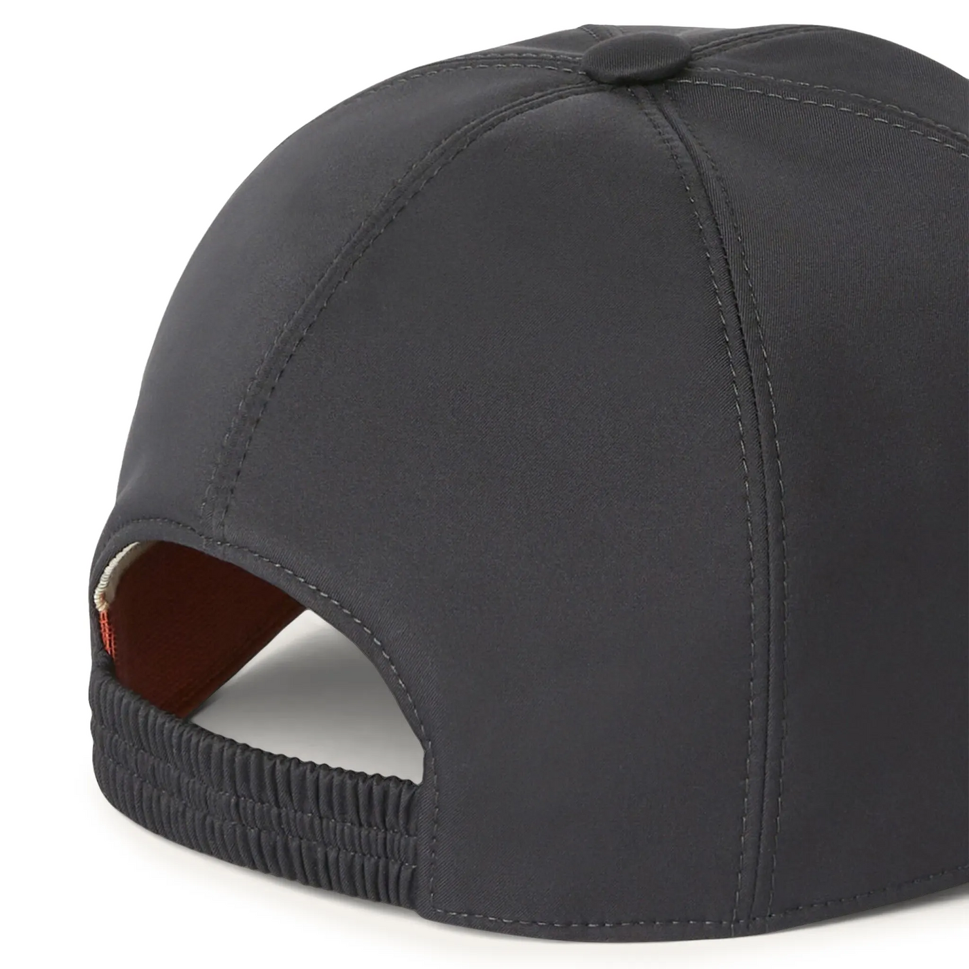 Casquette Loro Piana Microfibre Storm System Onyx Ivoire Baseball — vue 4