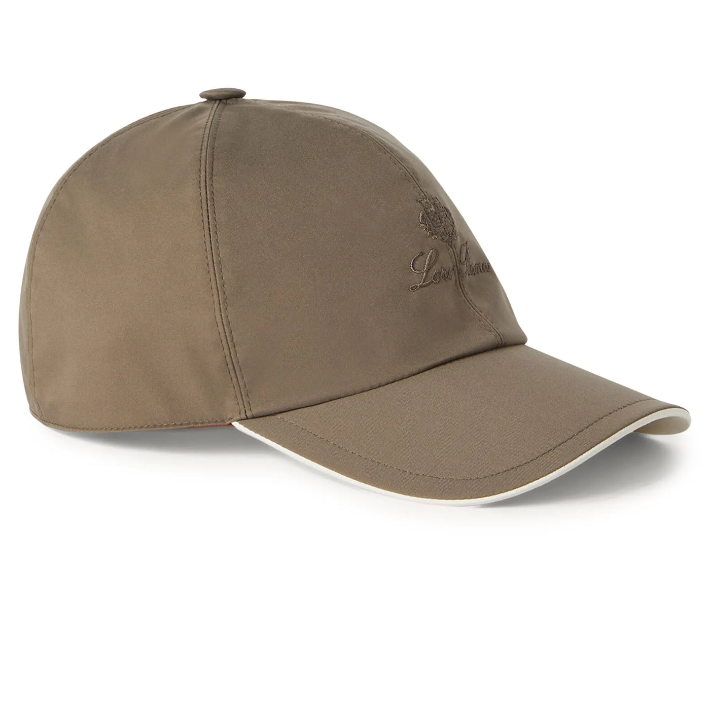 Casquette Loro Piana Microfibre Storm System Taiga Ivoire Baseball