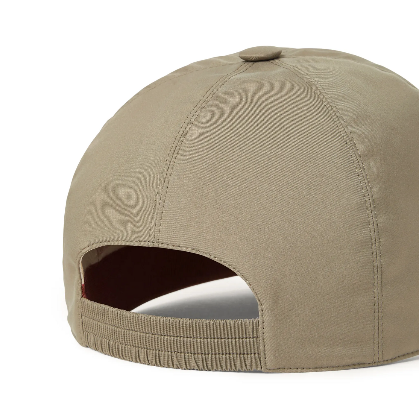 Casquette Loro Piana Microfibre Storm System Thyme Ivoire Baseball — vue 3