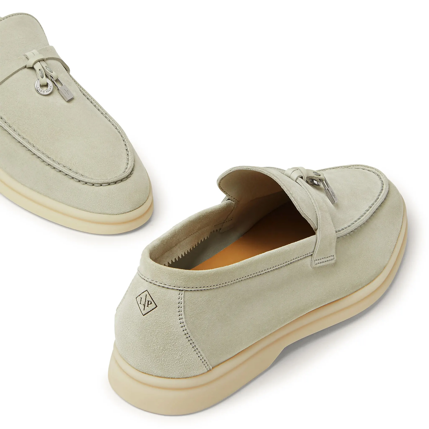 Mocassins Loro Piana Summer Charms Suede Deep Ice — vue 6