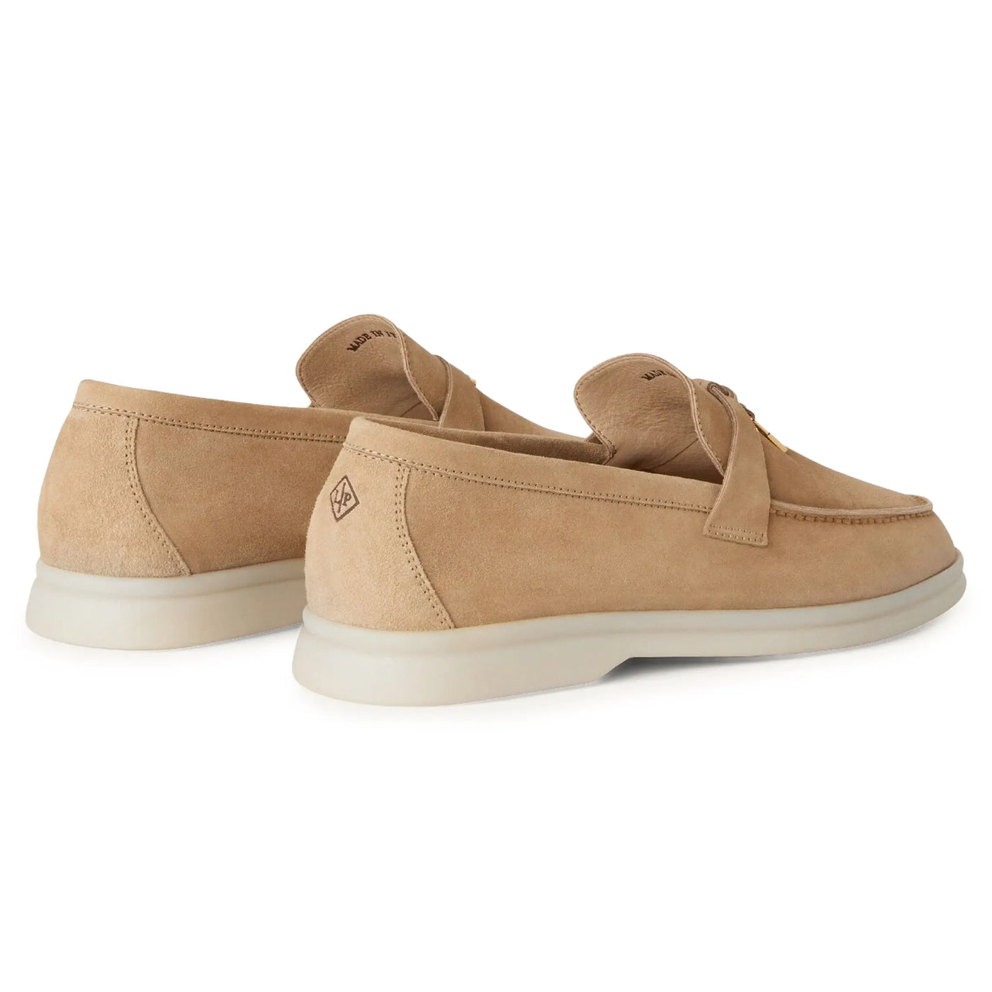 Mocassins Loro Piana Summer Charms Suede Sandstone — vue 4