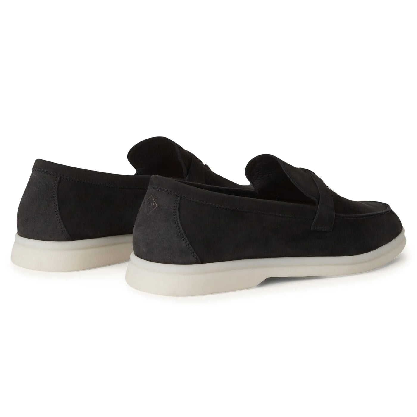 Mocassins Loro Piana Summer Charms Walk Suede Caviar — vue 4