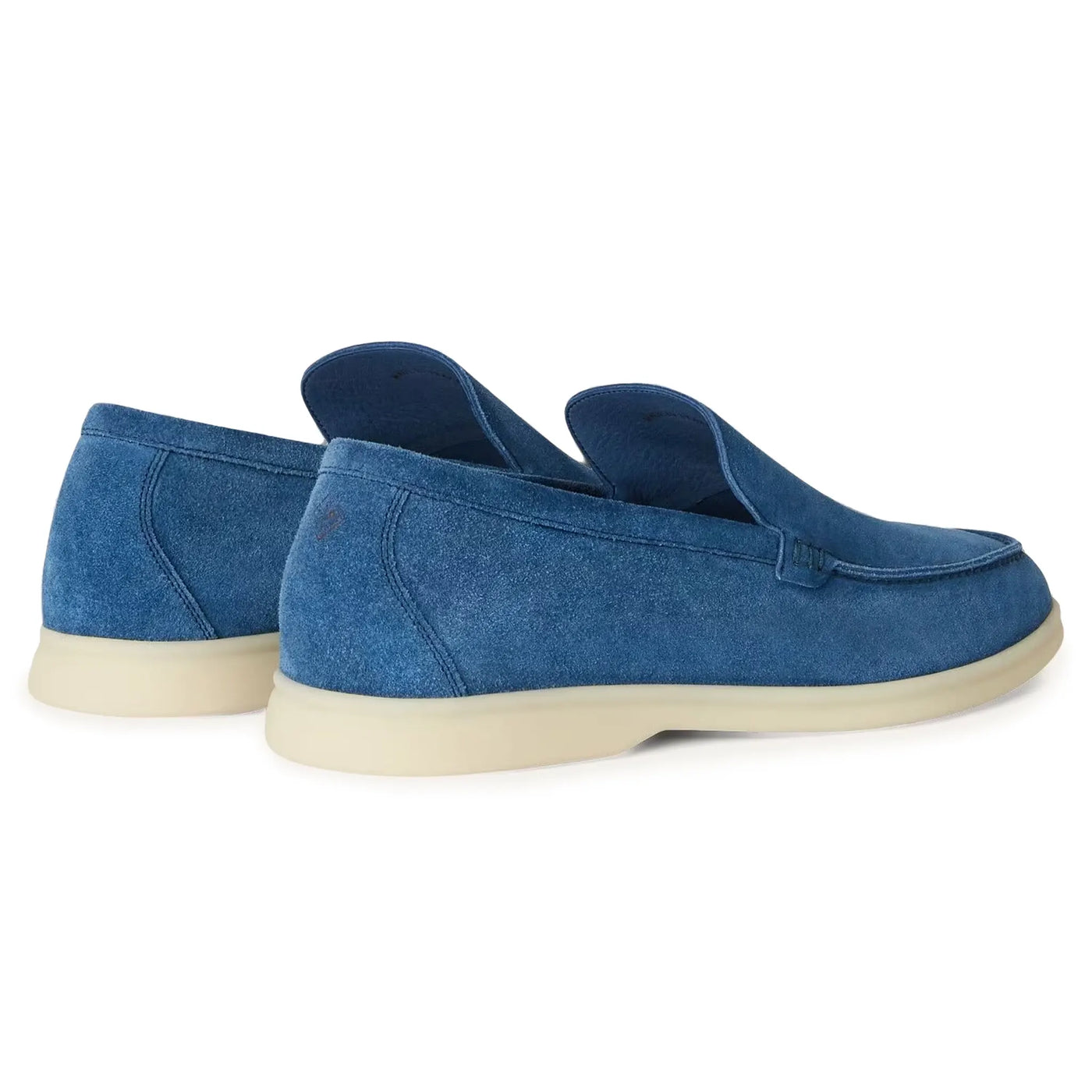 Mocassins Loro Piana Summer Walk Suede Cobalt Ink — vue 4