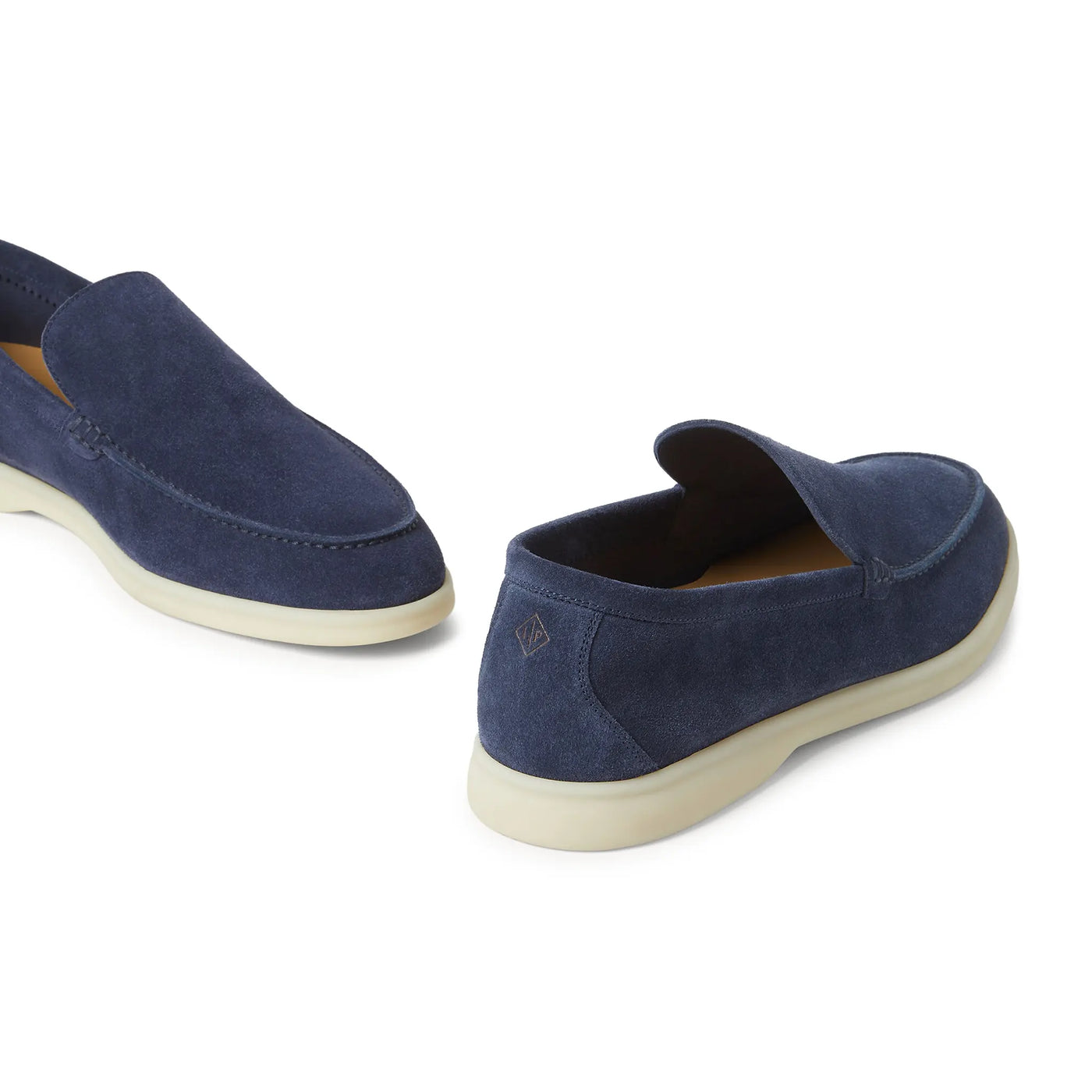 Mocassins Loro Piana Summer Walk Suede Foncé Deep Sea — vue 5