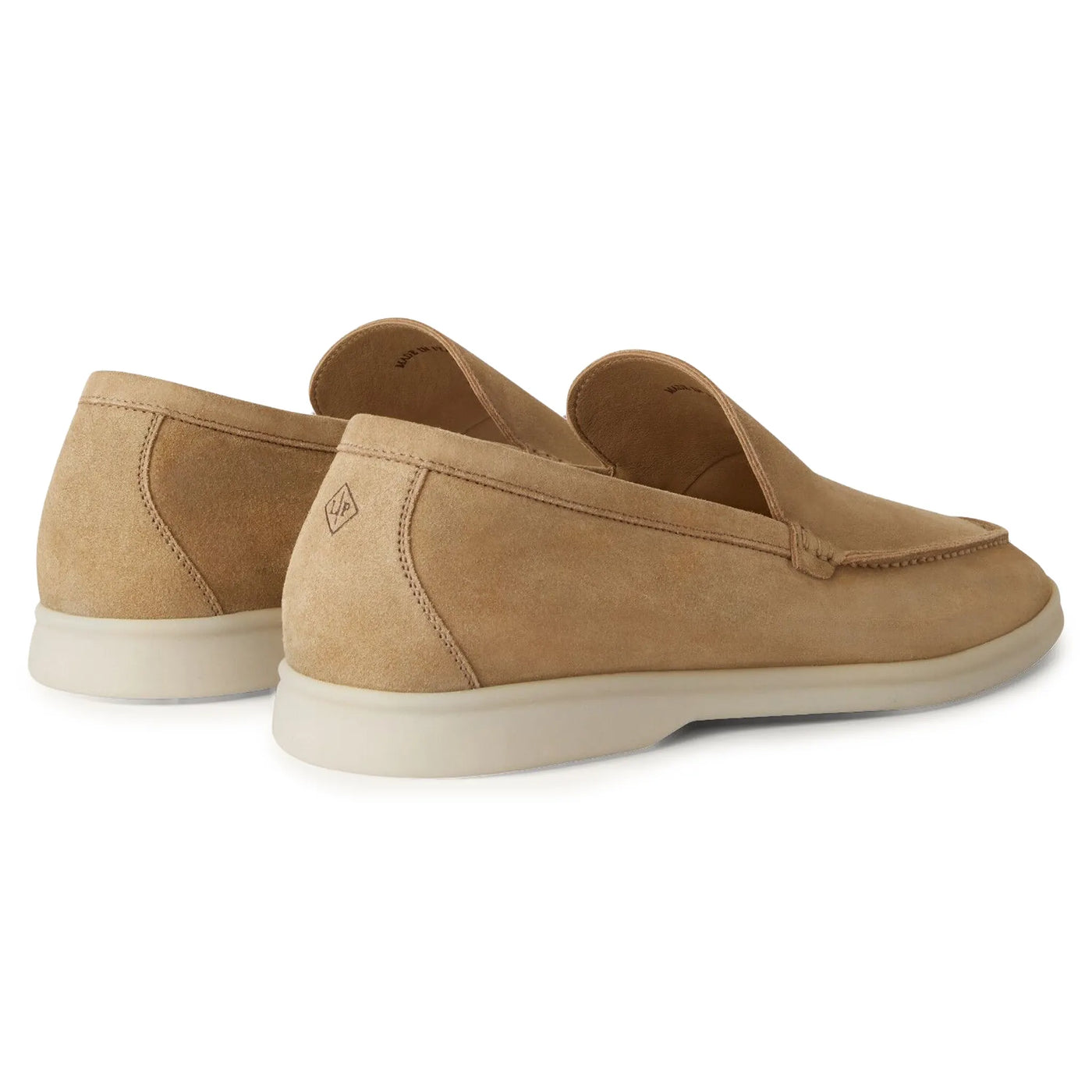 Mocassins Loro Piana Summer Walk Suede Clair Wood Smoke — vue 4