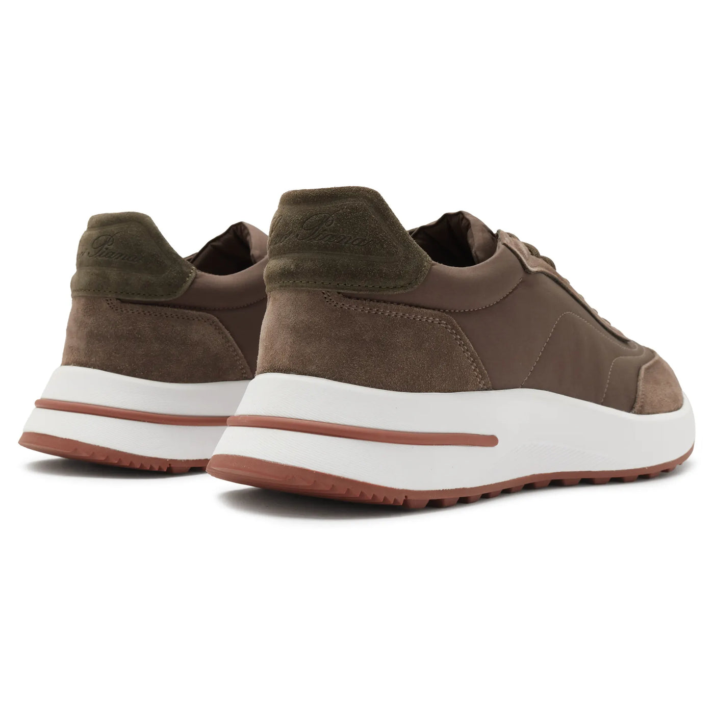 Baskets Loro Piana Week End Walk Ancient Sage — vue 3