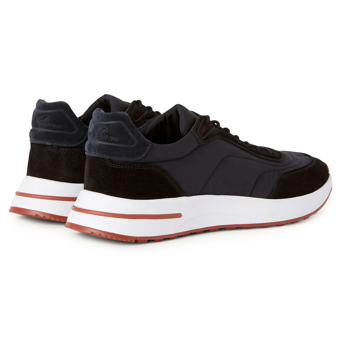 Baskets Loro Piana Week End Walk Noir — vue 3
