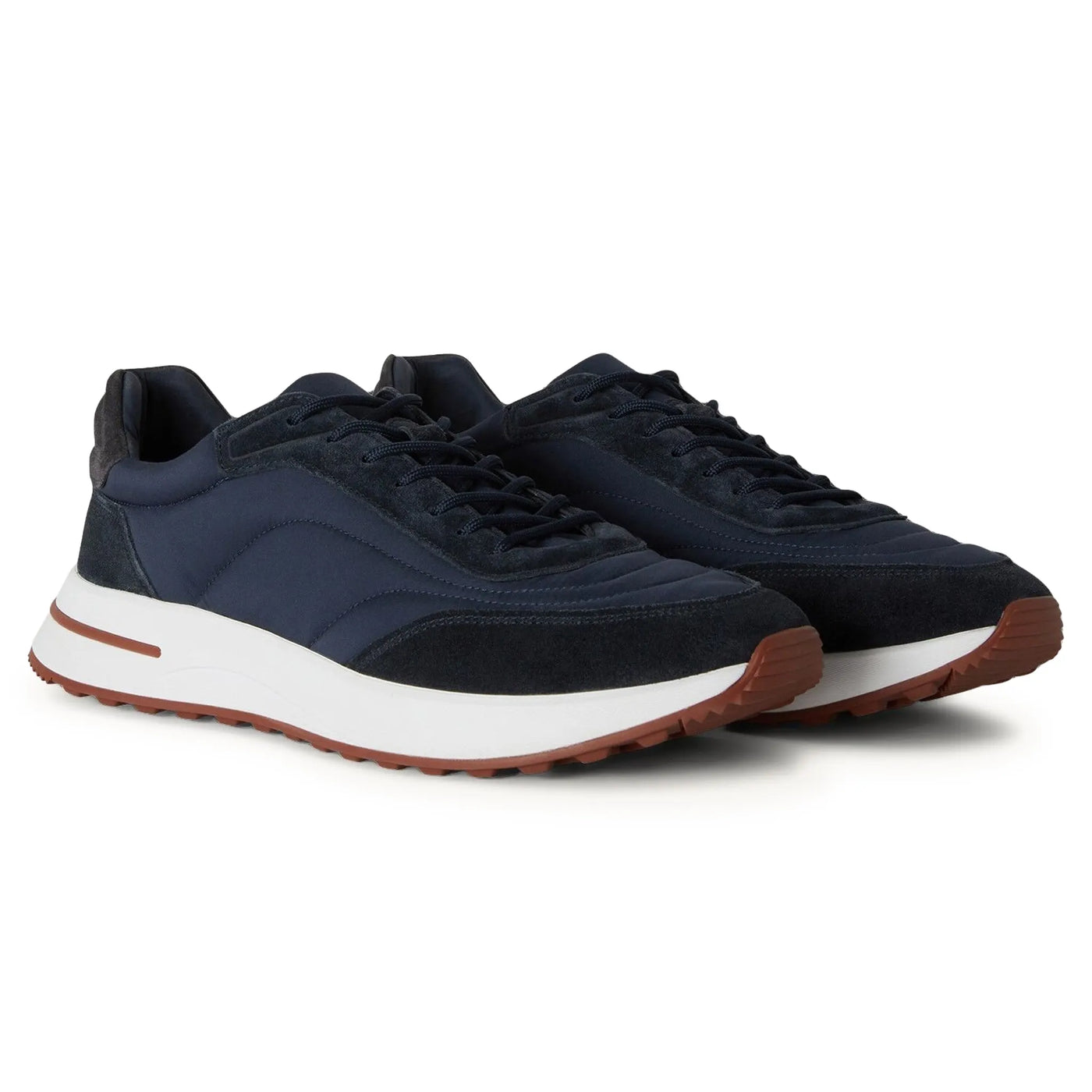 Baskets Loro Piana Week End Walk Marine — vue 2