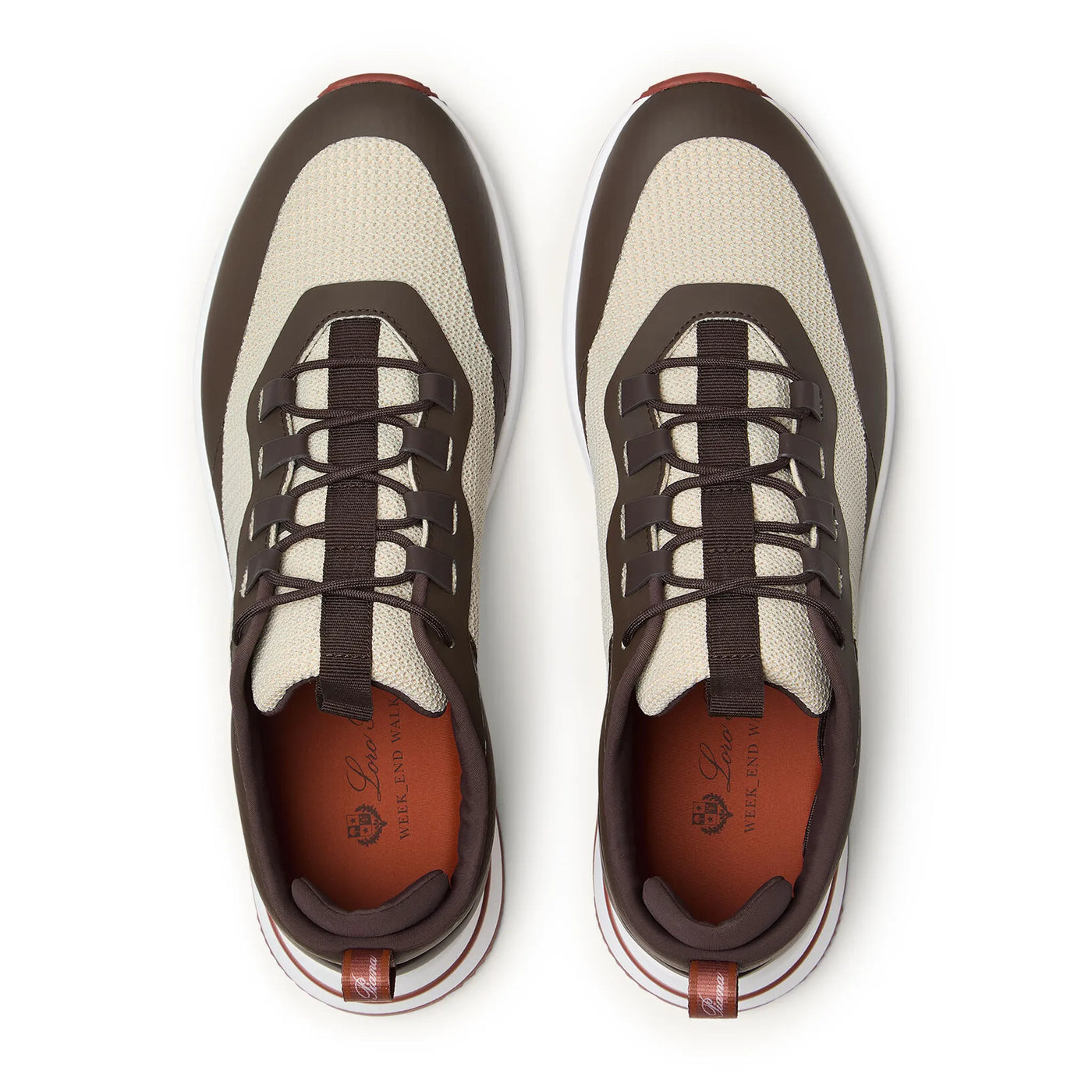 Baskets Loro Piana Week End Walk Desert Clair Mesh — vue 3
