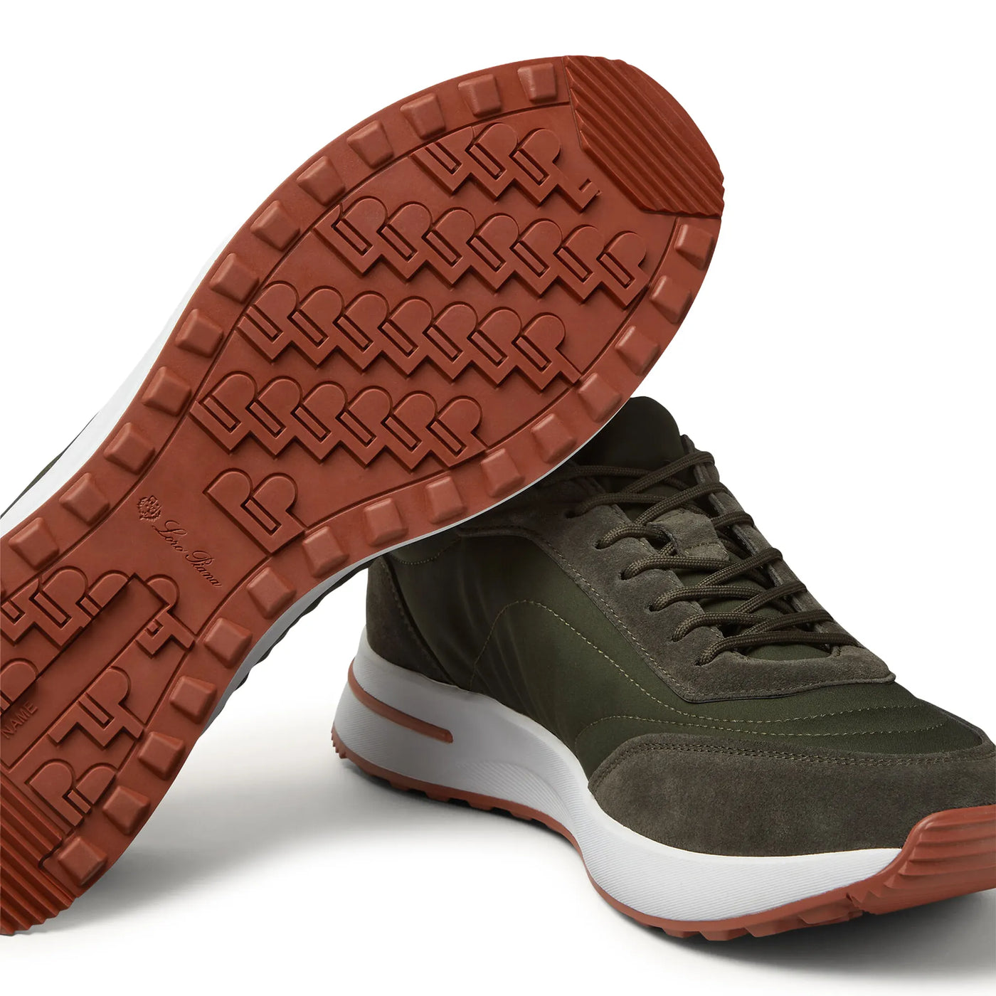 Baskets Loro Piana Week End Walk Ireland Vert — vue 5