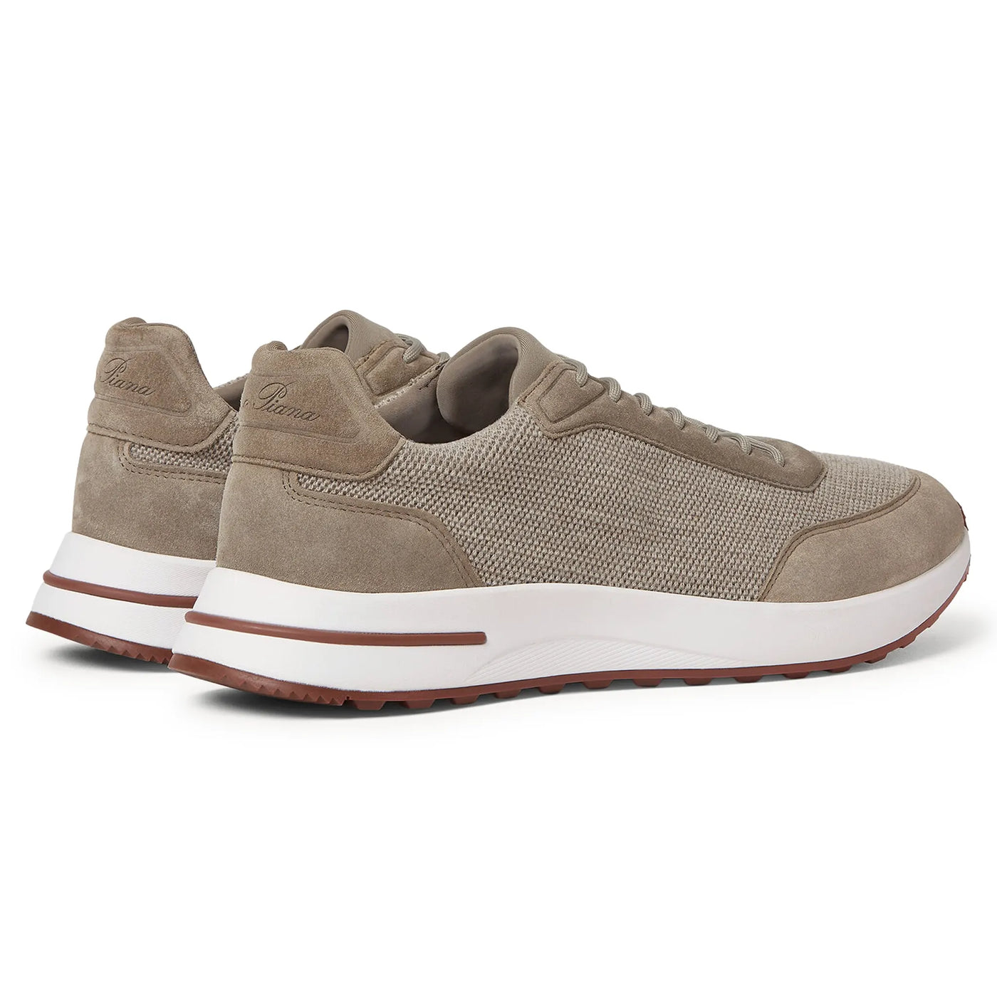 Baskets Loro Piana Week End Walk Pecora Nera Wheat Stitch — vue 4