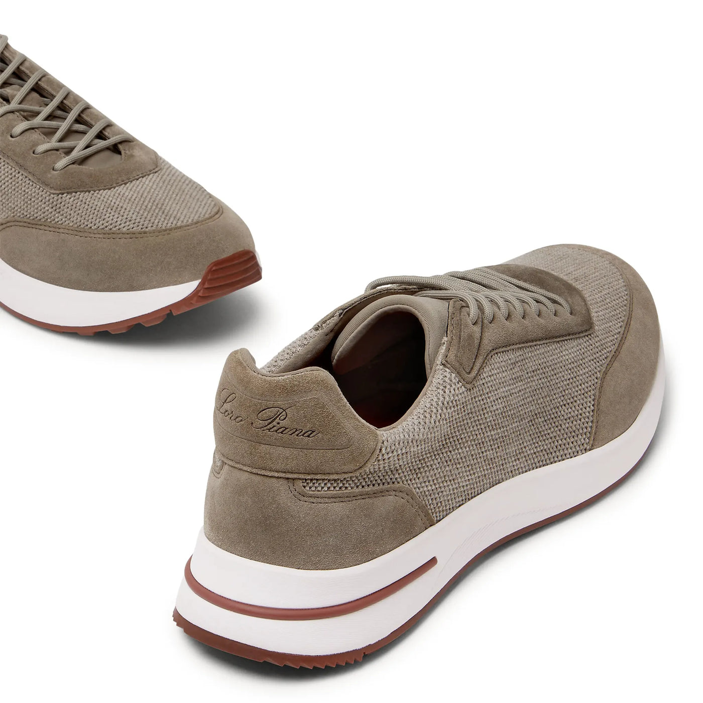 Baskets Loro Piana Week End Walk Pecora Nera Wheat Stitch — vue 6