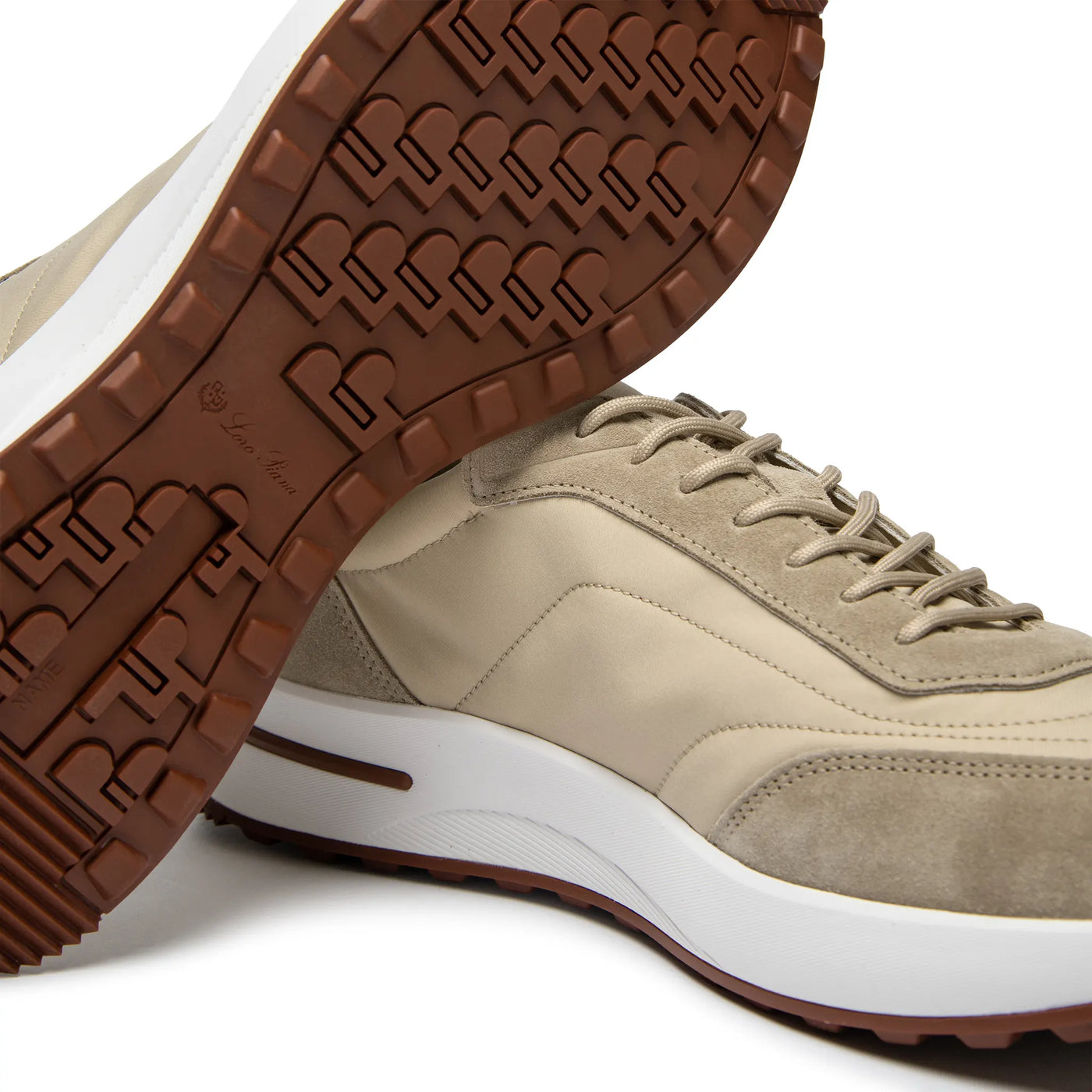 Baskets Loro Piana Week End Walk Sand Shell — vue 5