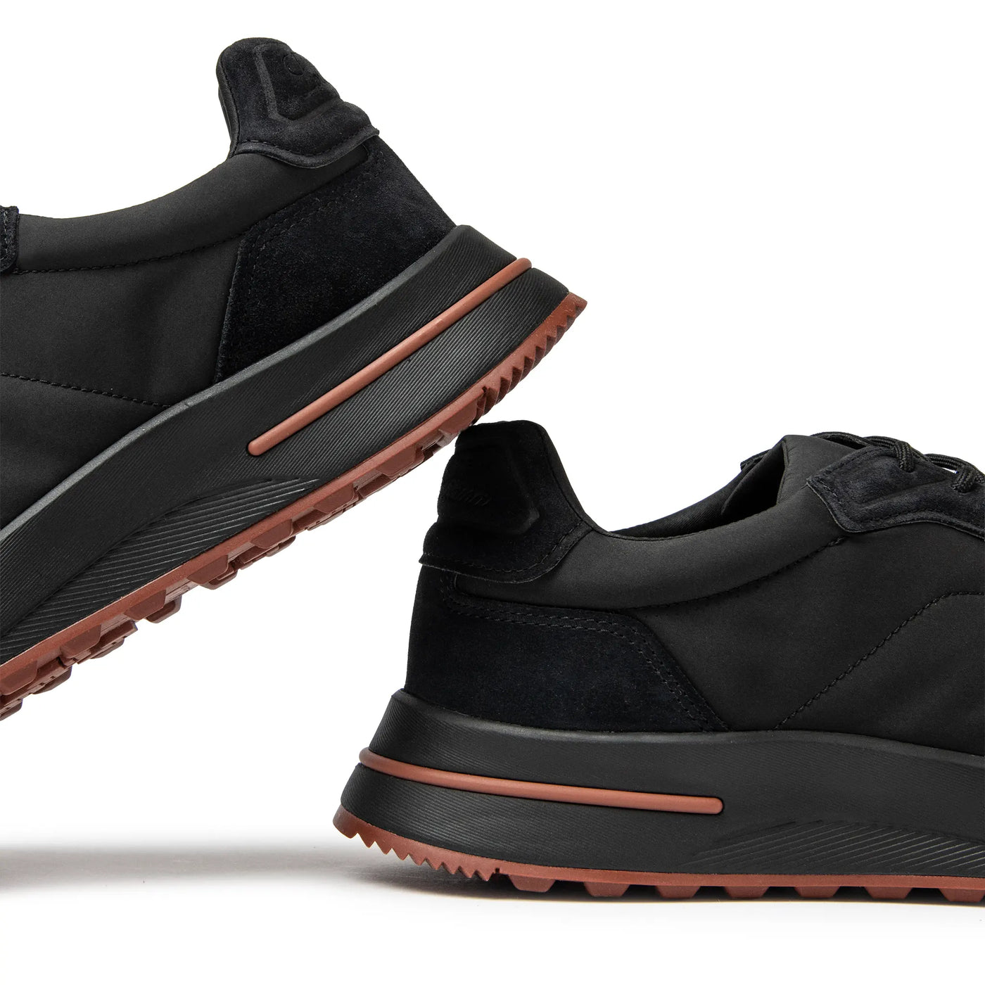 Baskets Loro Piana Week End Walk Triple Noir — vue 8