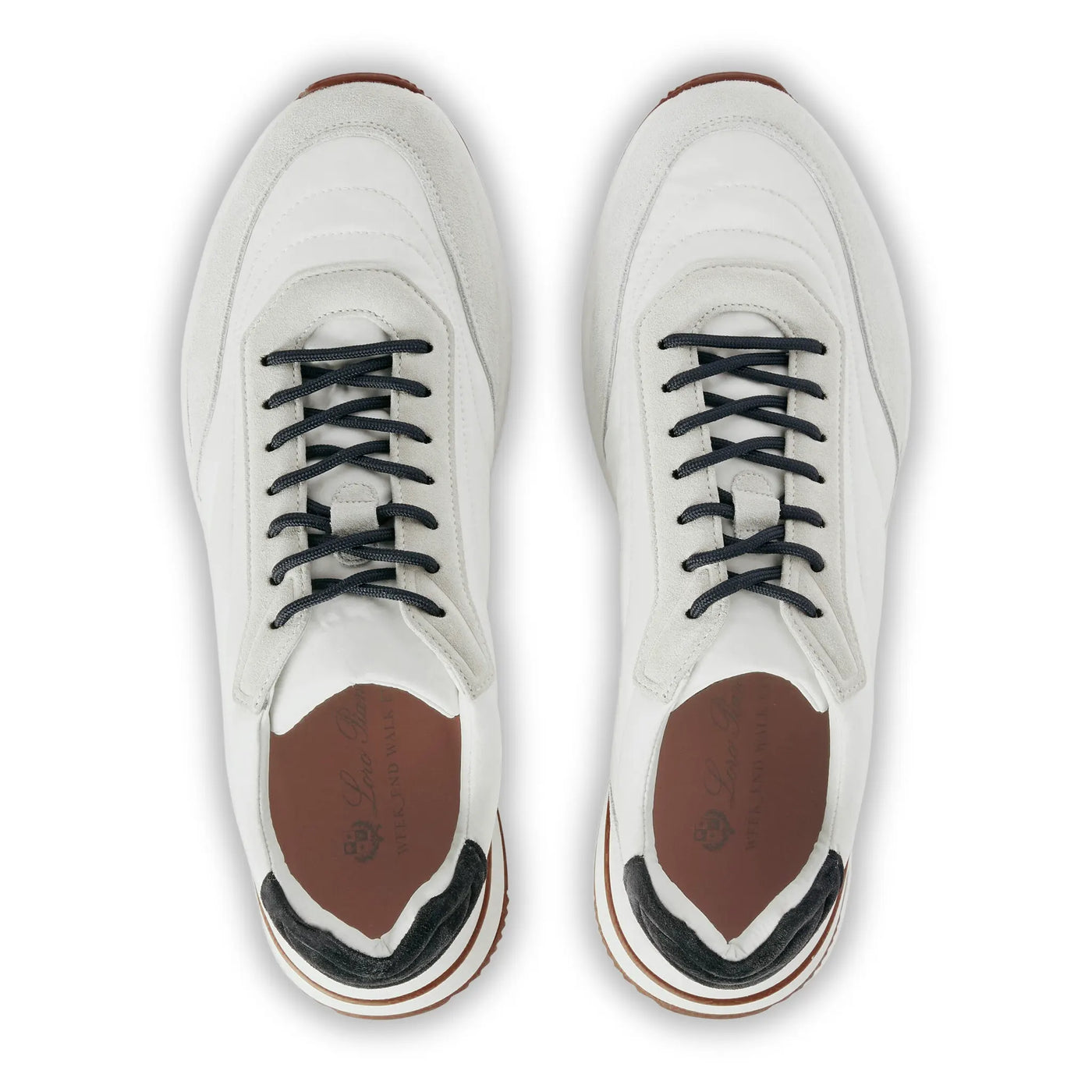 Baskets Loro Piana Week End Walk Blanc — vue 5