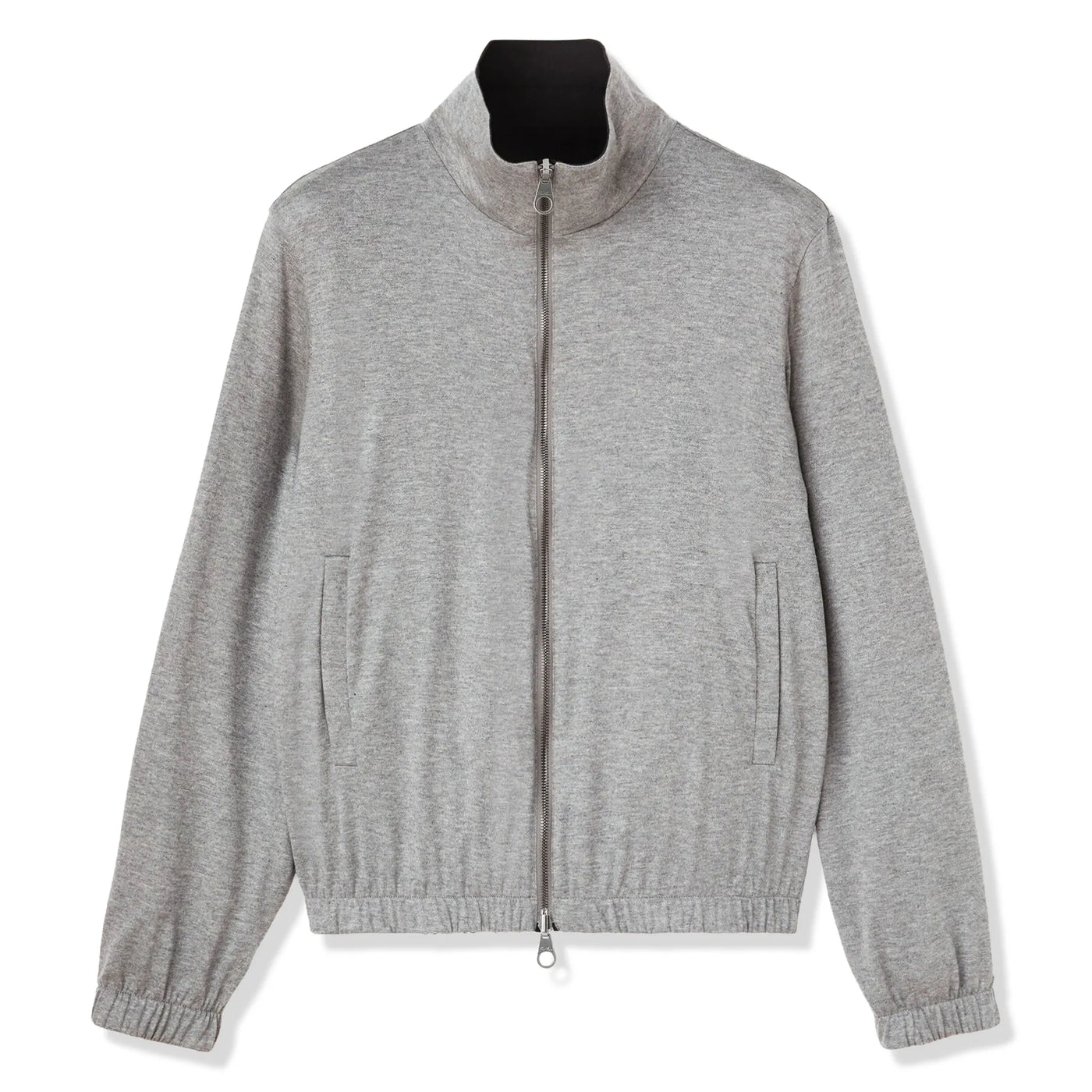 Blouson Loro Piana Windmate Storm System Onyx Flannel Melange Bomber — vue 3